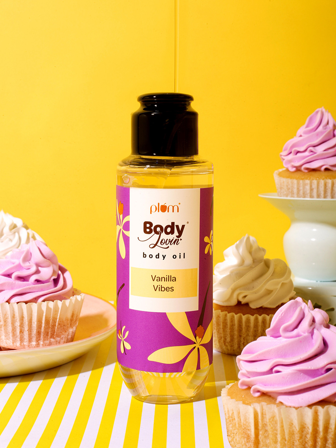 Plum BodyLovin' Vanilla Vibes Body Oil 100ml - Image 1