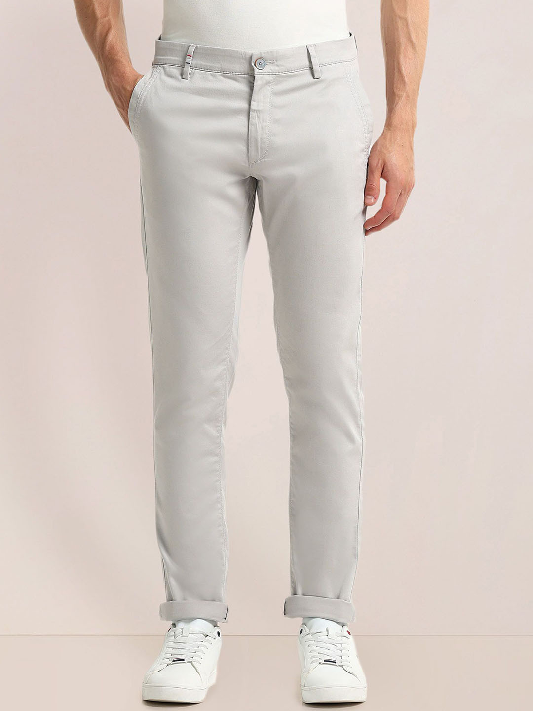 U.S. Polo Assn. Men Urban Slim Slim Fit Chinos Trousers