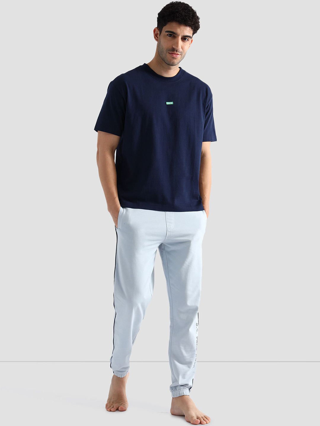 U.S. Polo Assn. Men's Cotton Oversized Lounge T-Shirt - Image 5