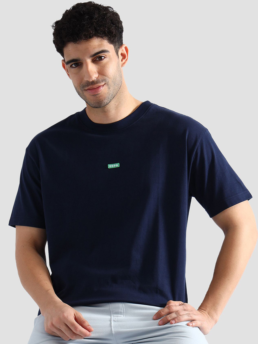 U.S. Polo Assn. Men's Cotton Oversized Lounge T-Shirt - Image 6
