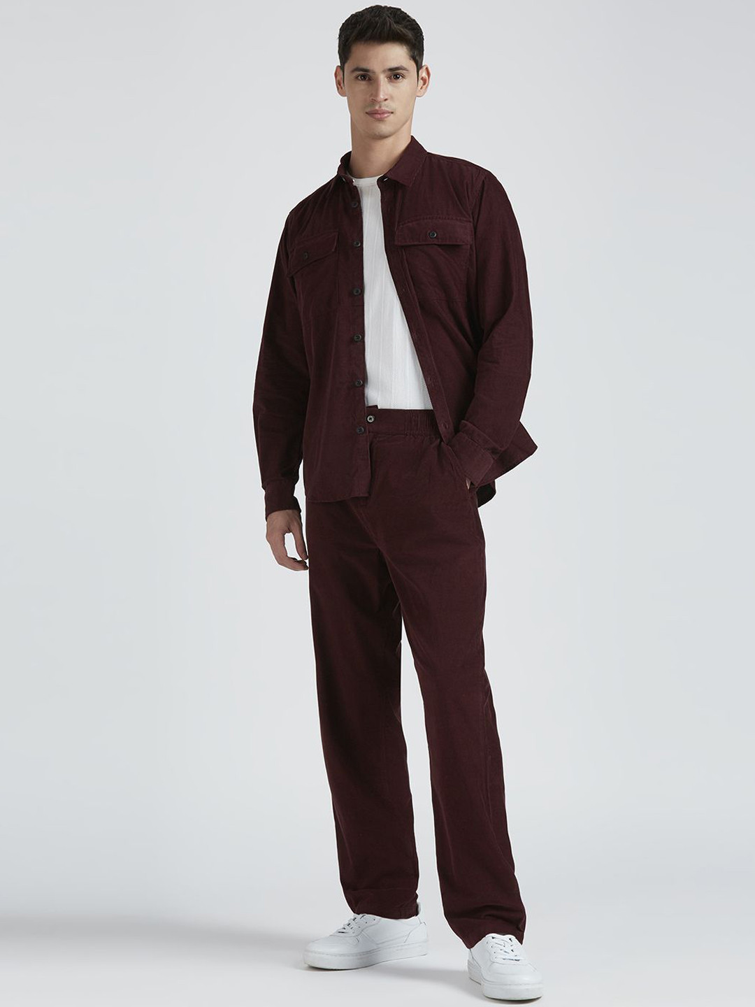 Pepe Jeans Men Cotton Mid-Rise Trousers