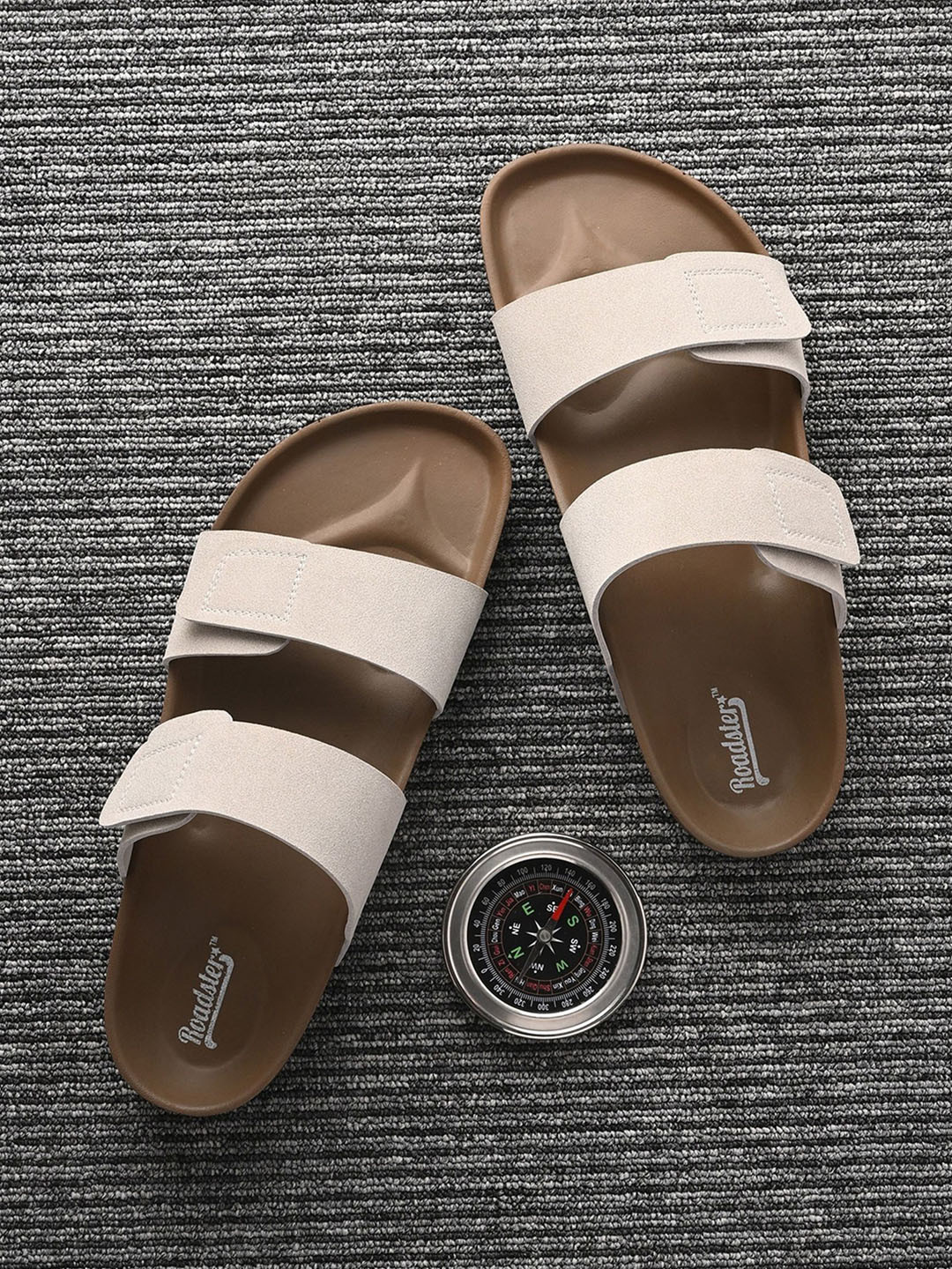 The Roadster Lifestyle Co Men Casual Slip On Sandals - Image 1