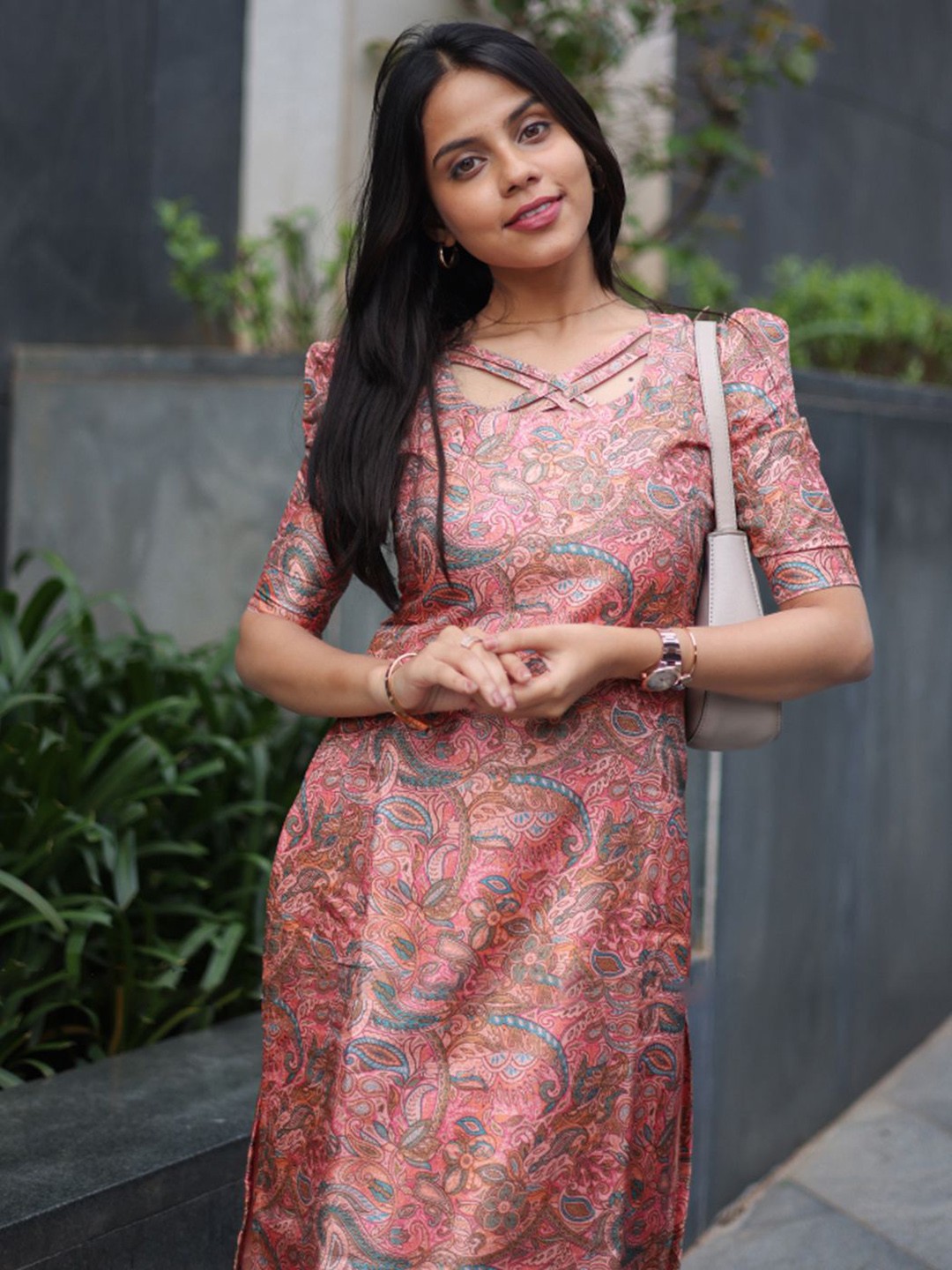 Chanderi Silk Kurta