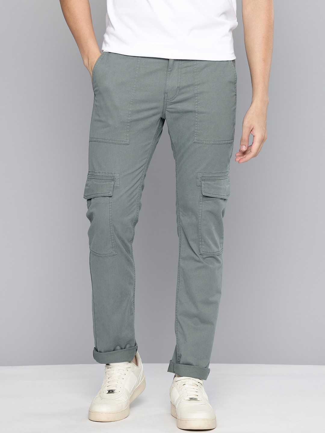 Levis Men Slim Fit Cargo Styles Chinos Trousers