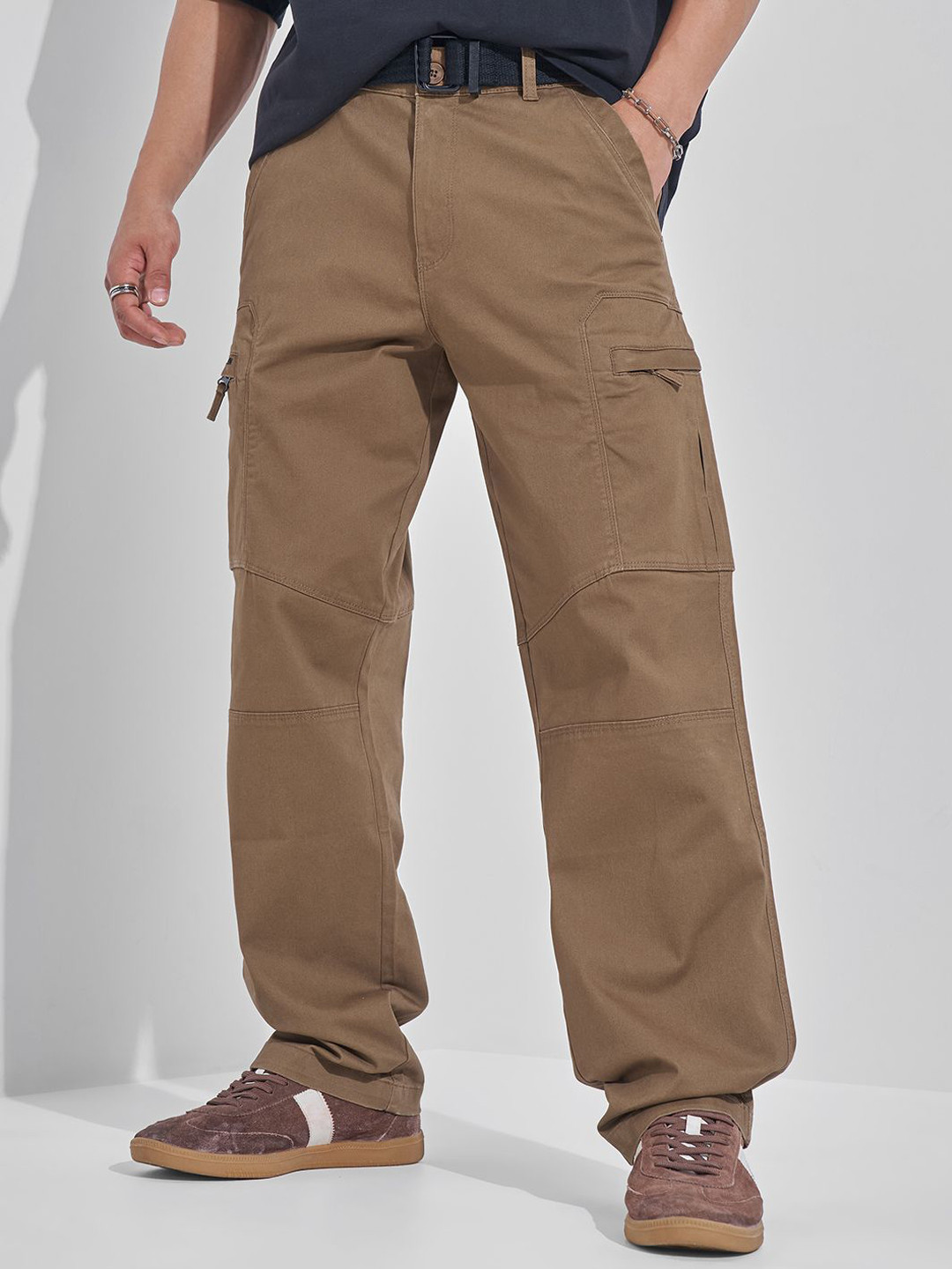 HIGHLANDER Men Relexed Fit Cargos