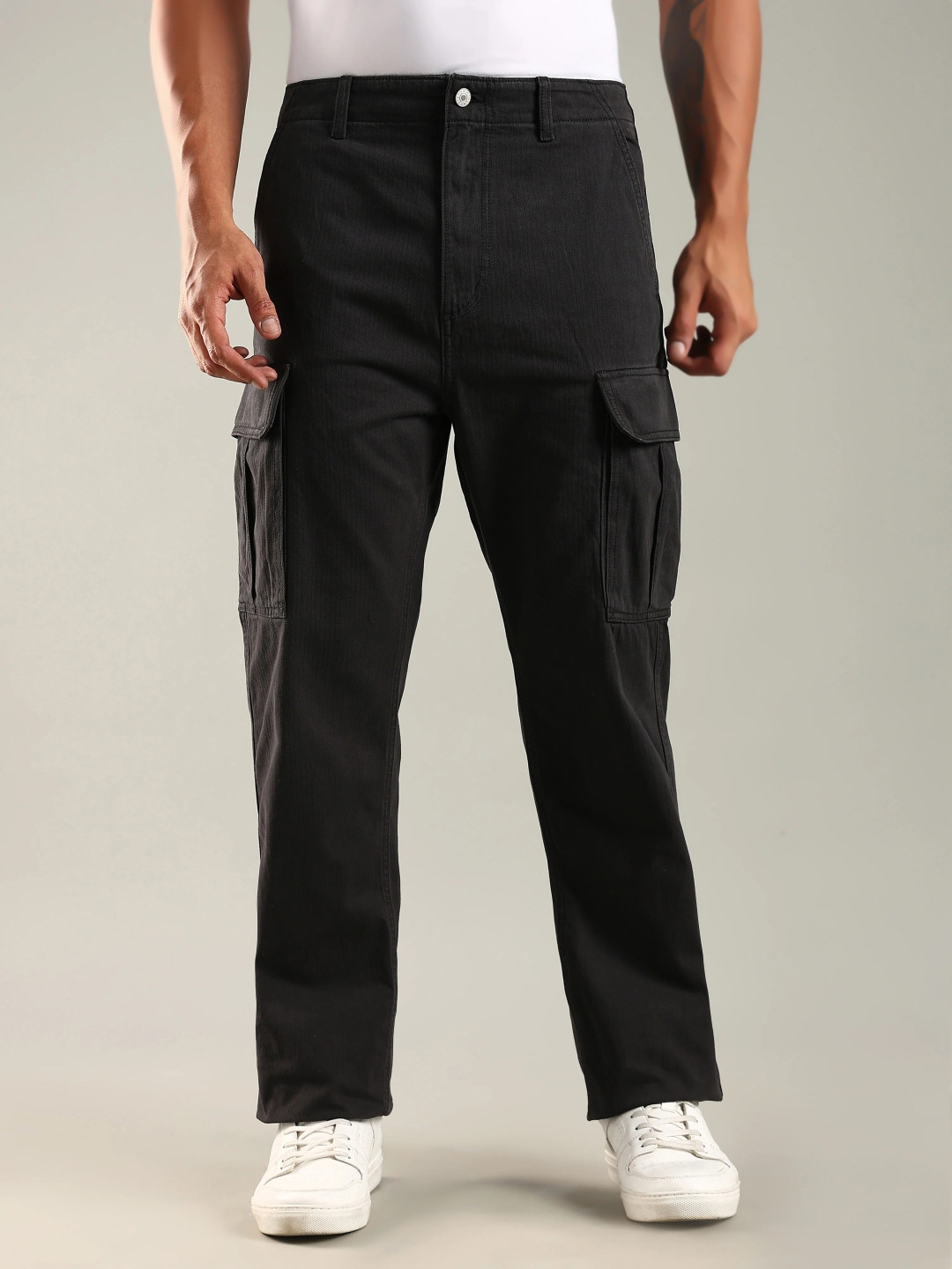 Tommy Hilfiger Men Regular Fit Cargos Trousers