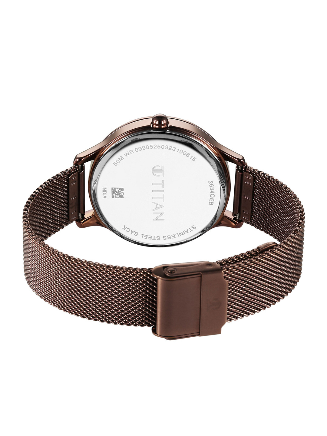 Titan Purple Glam It Up Quartz Analog With Brown Dial Watch For Women - Nt2634qm01 - Image 6