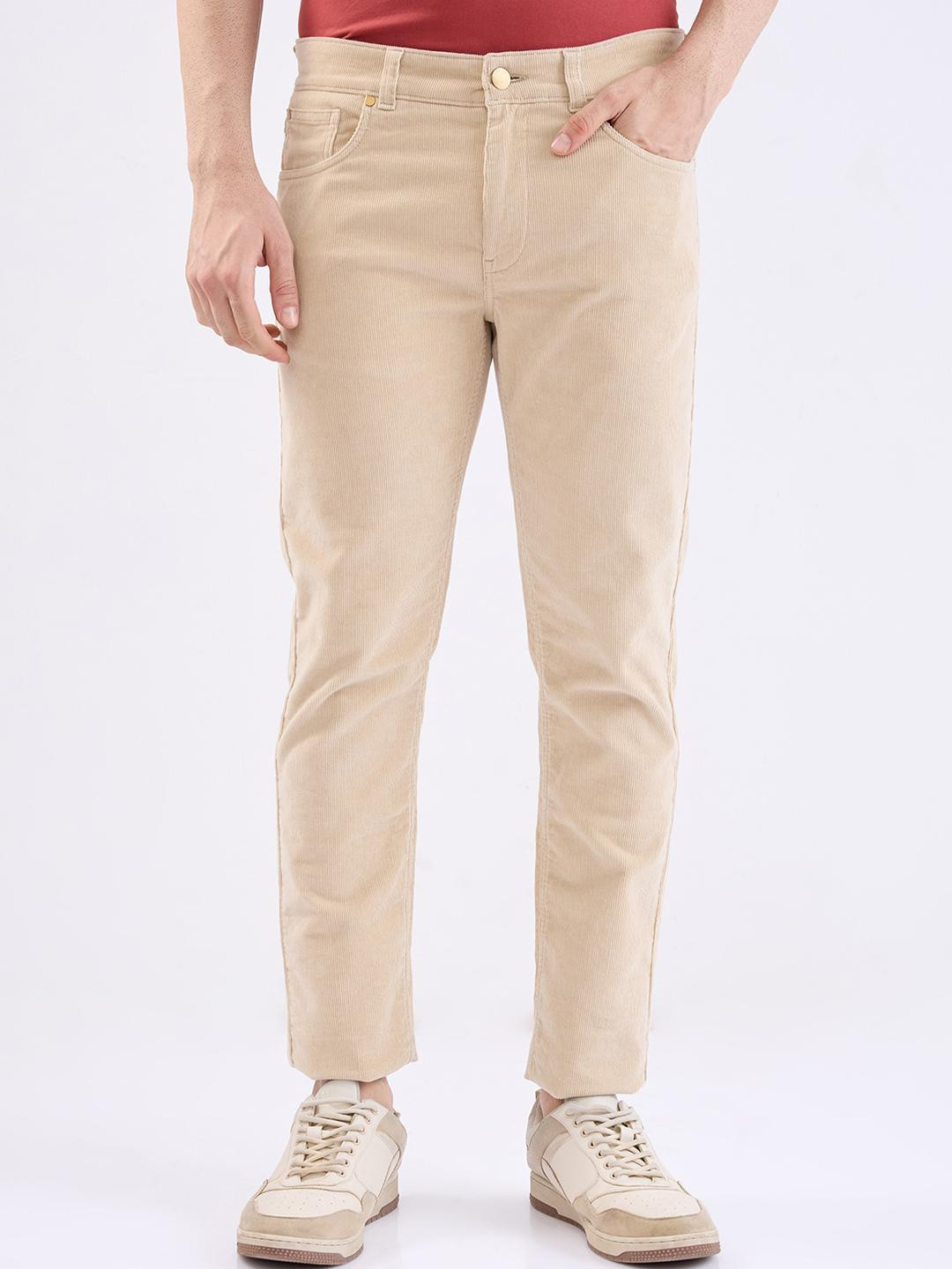 SPYKAR Men Cotton Casual Trousers