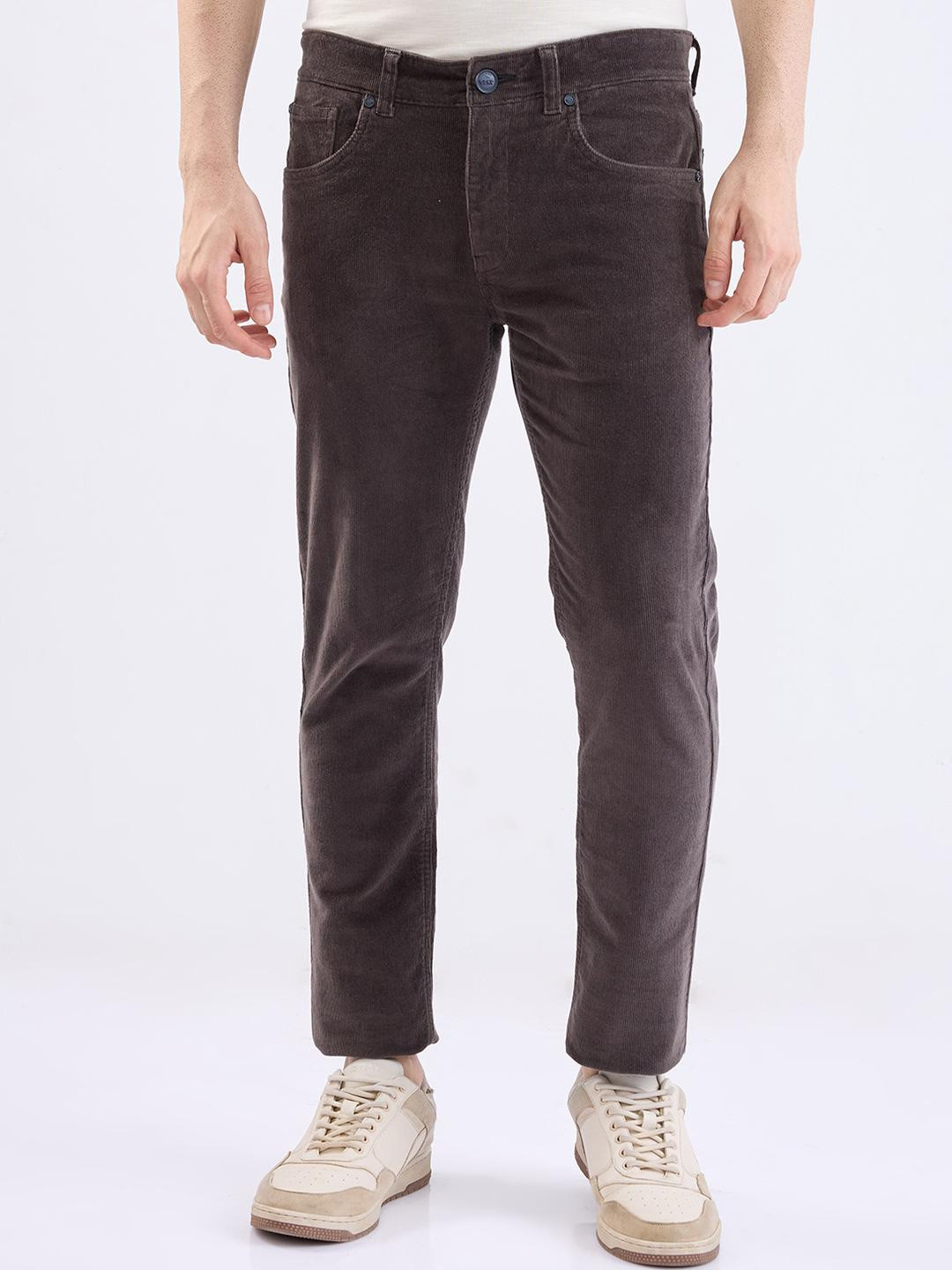 SPYKAR Men Cotton Casual Trousers