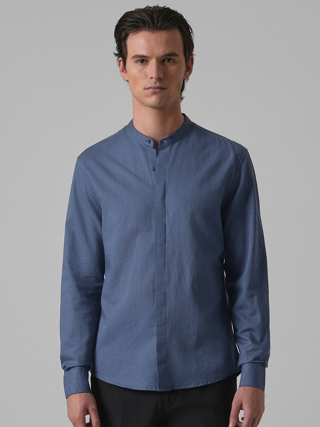 Banana Club Cotton Linen Long Sleeves Shirt