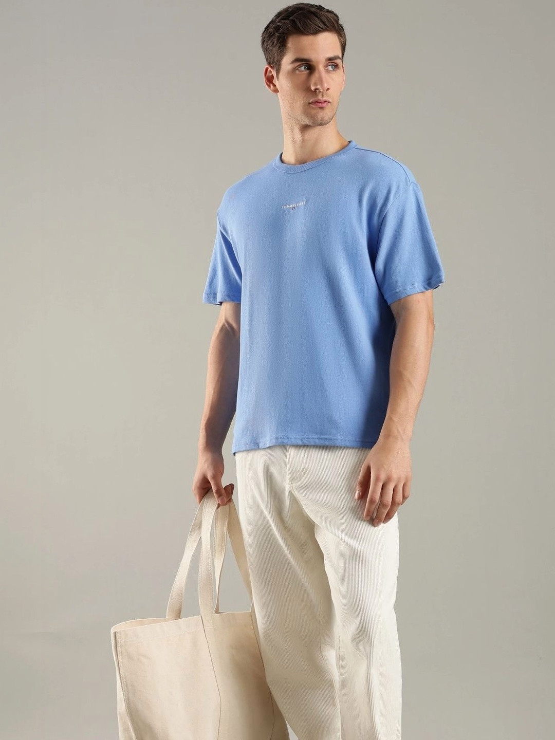 Tommy Hilfiger Men Brand Logo T-shirt