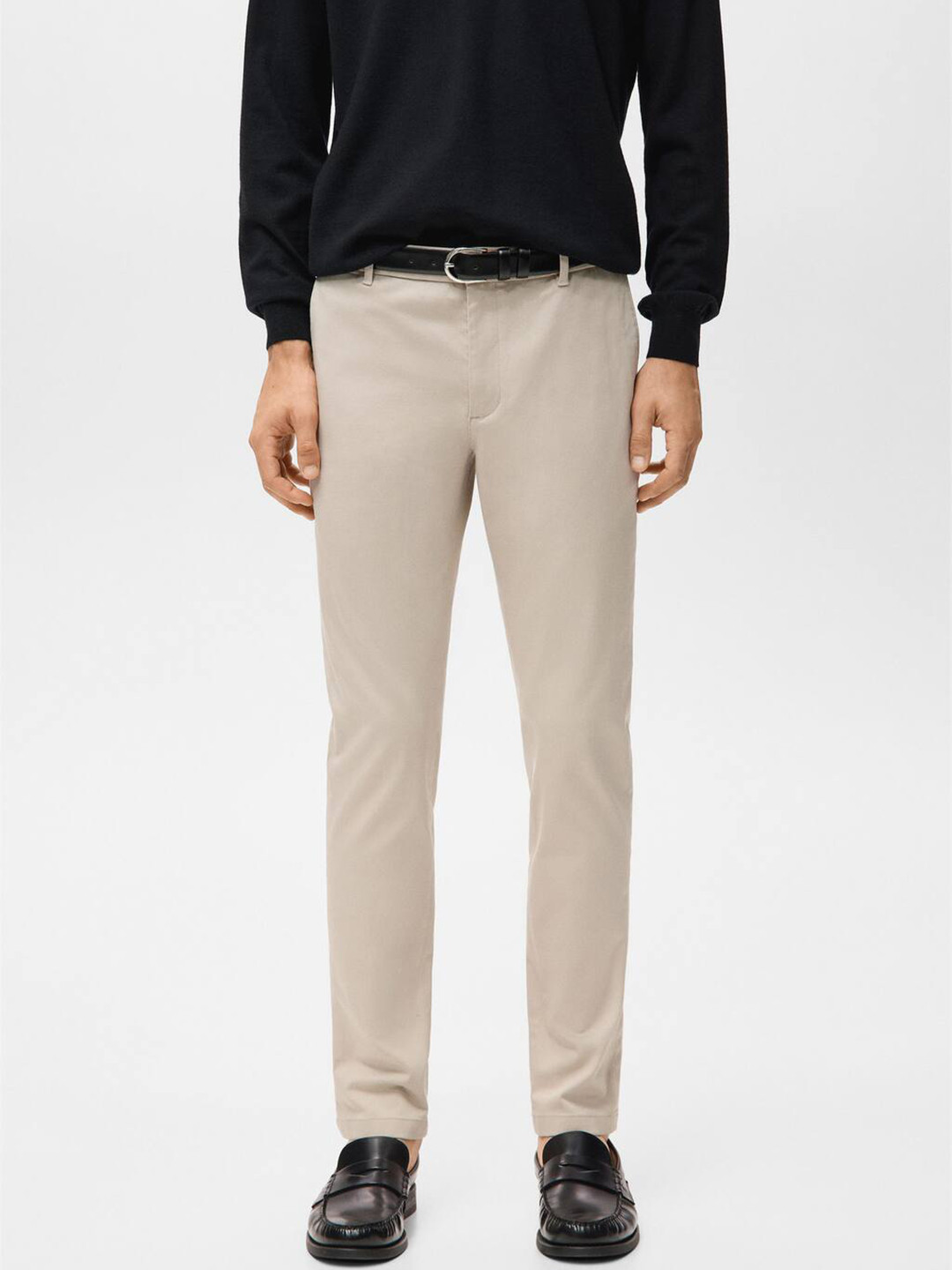 MANGO MAN Slim Fit Twill Weave Chinos