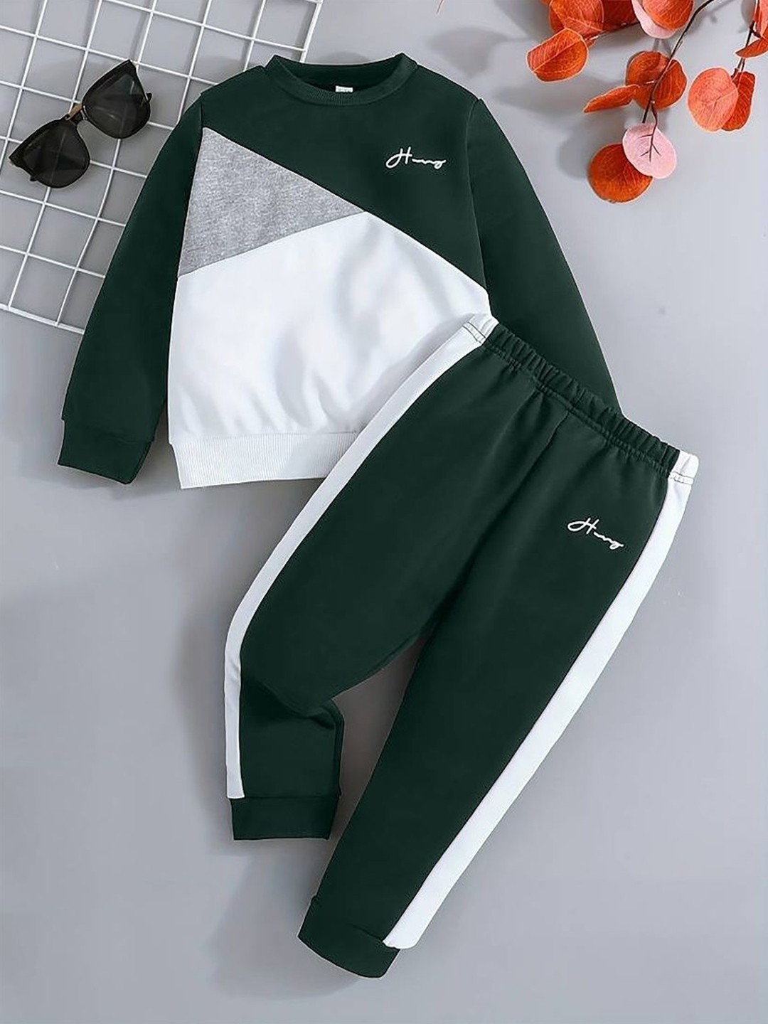 KEESOR Sweatshirt Joggers Set
