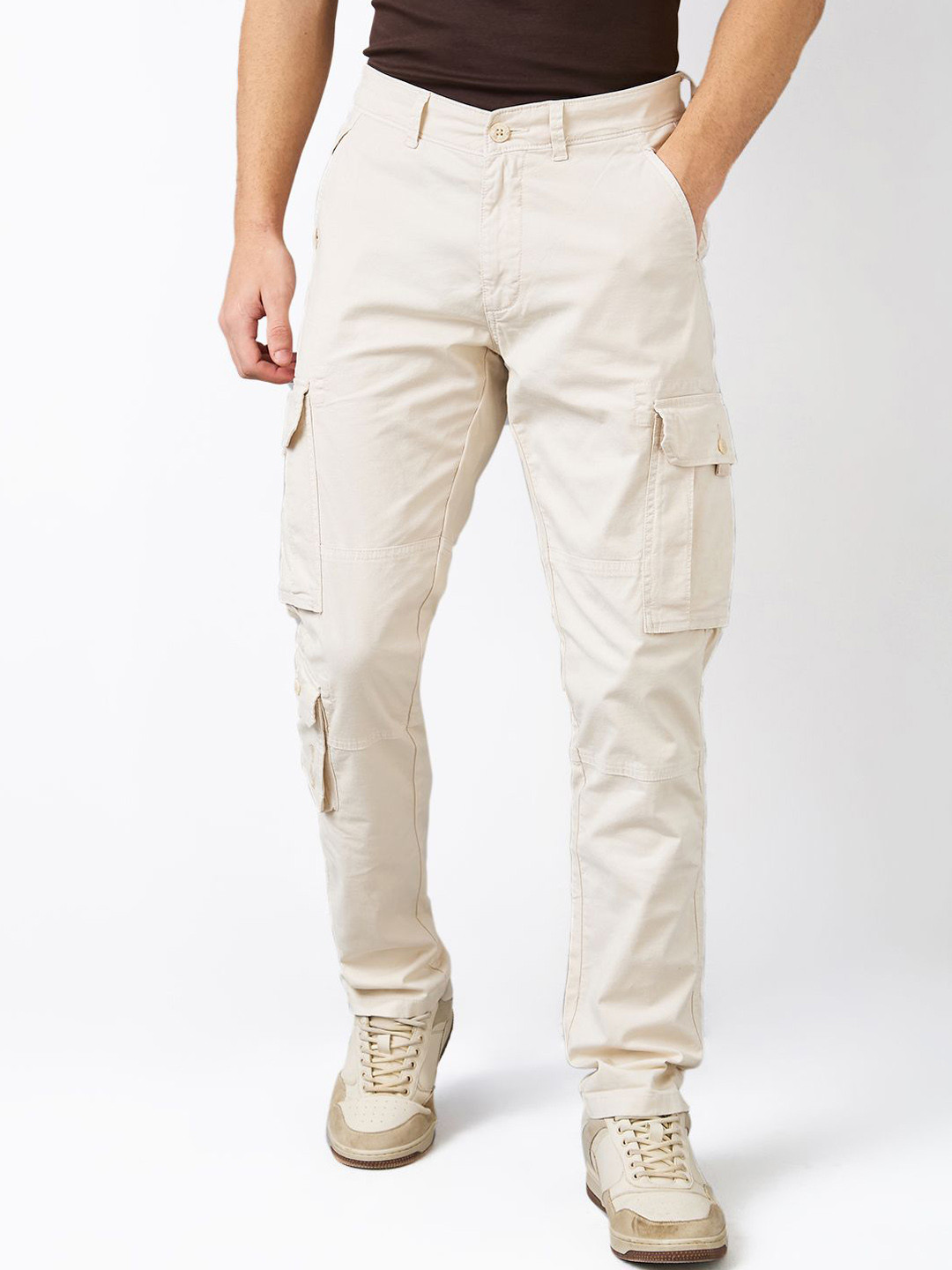 SPYKAR Men Cargos Trousers