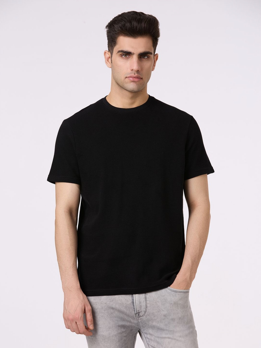 Pepe Jeans Round Neck Pure Cotton Slim Fit T-shirt