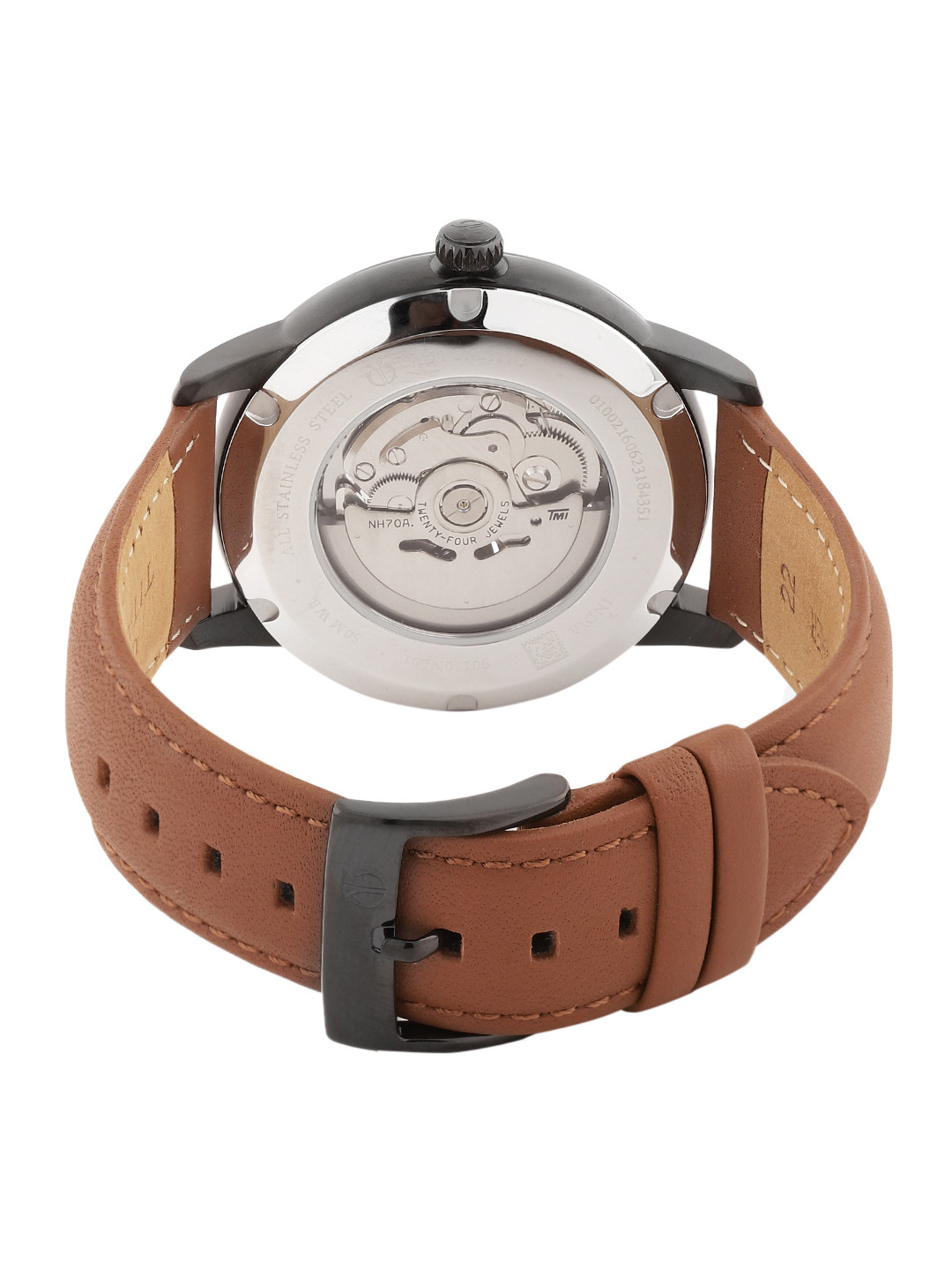 Titan Automatic With Black Dial Watch For Men - Nt90110nl01 - Image 4