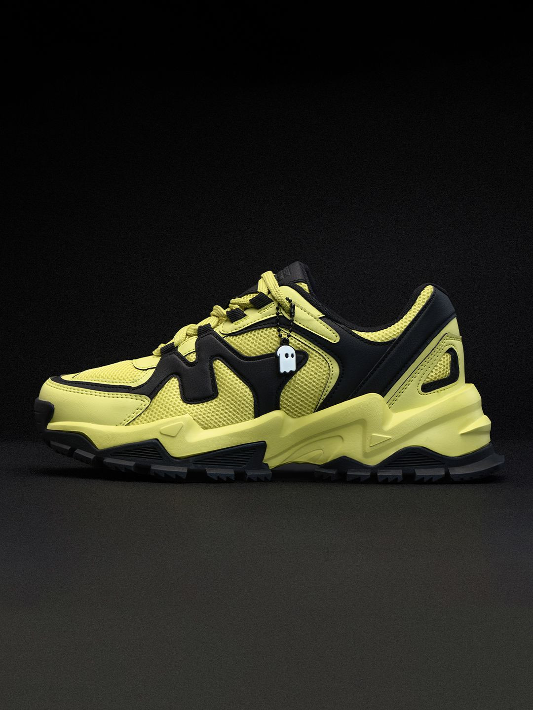The Souled Store Men Fumes NX Yellow Sneakers - Image 2