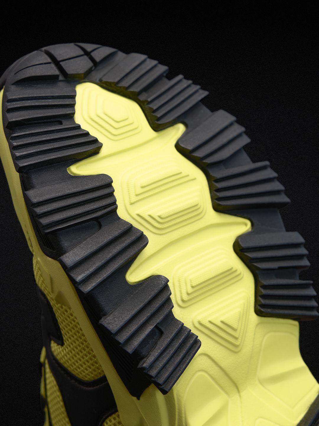 The Souled Store Men Fumes NX Yellow Sneakers - Image 6