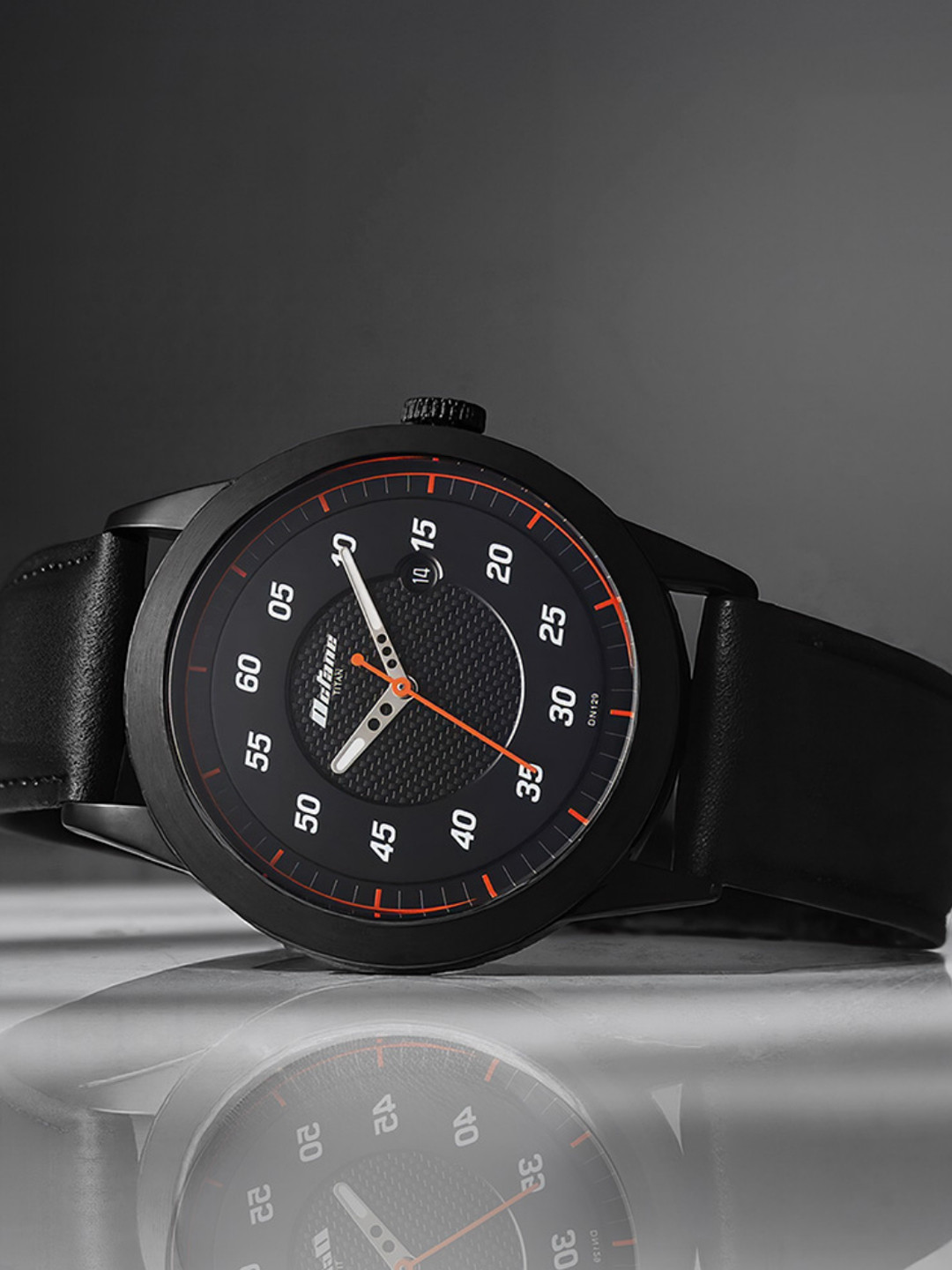 Titan Octane Quartz Analog With Black Dial Watch For Men - Nt1806nl05