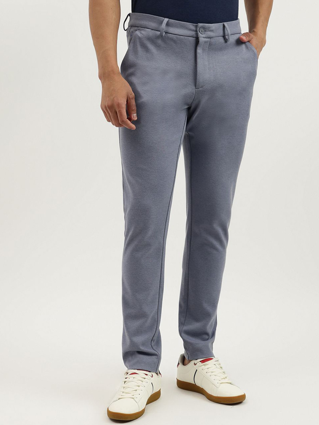 United Colors of Benetton Men Relaxed Fit Mid-Rise Trousers