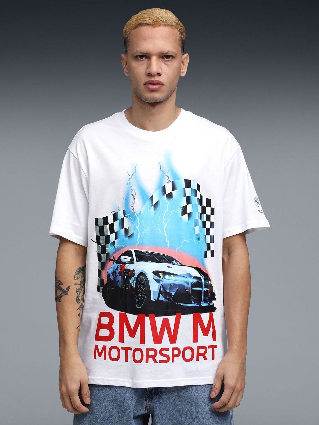 BMW MMS Vintage Men's Graphic Cotton T-shirt
