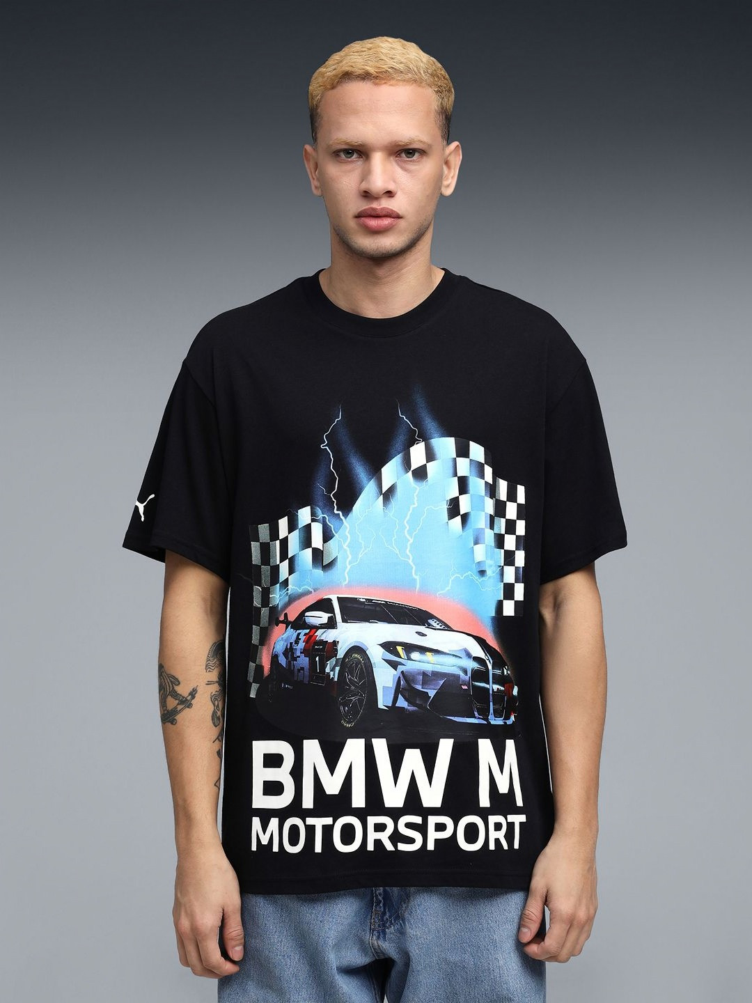 BMW MMS Vintage Men's Graphic Cotton T-shirt