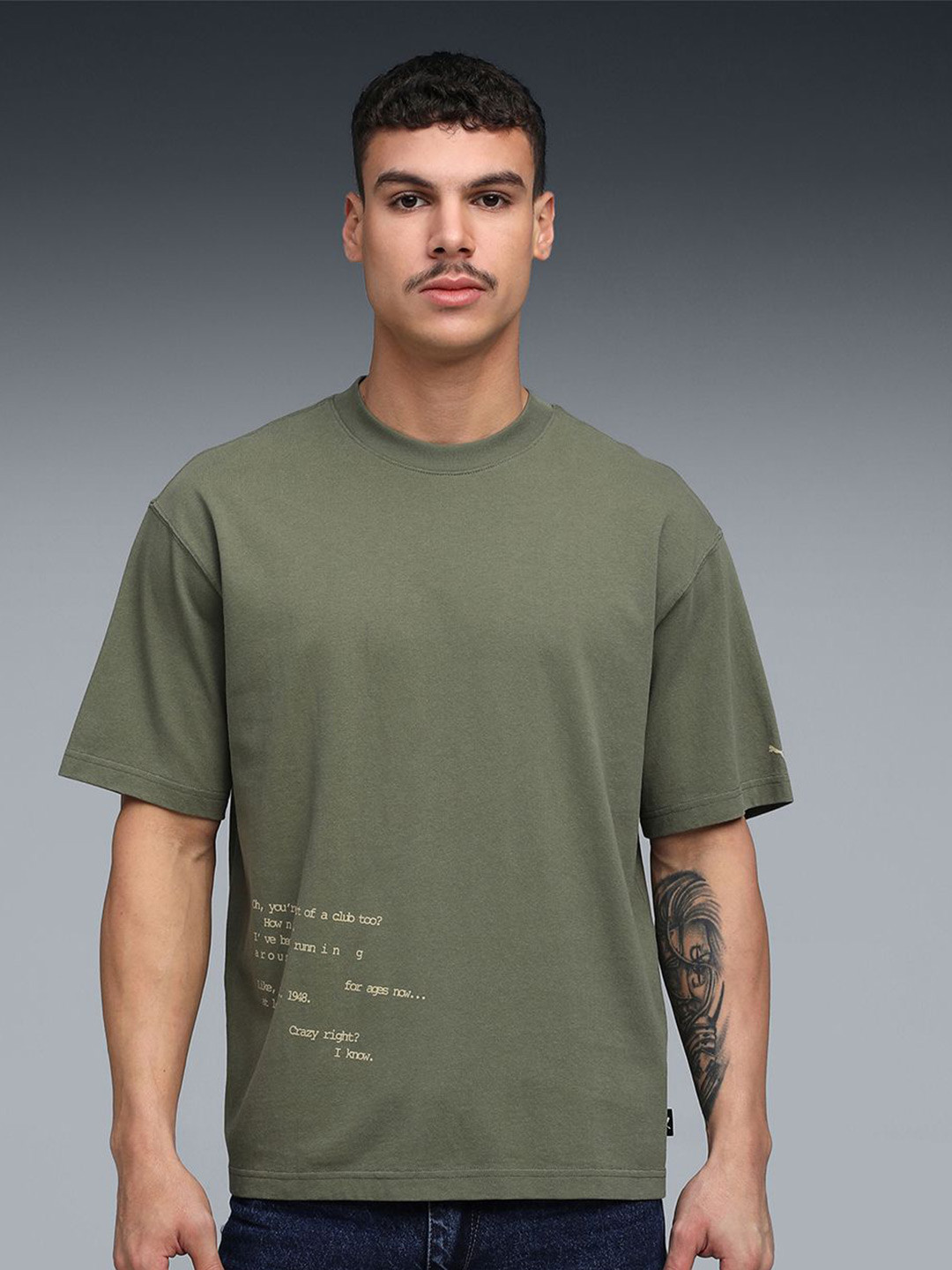 Puma House of Graphics Men's Relaxed Cotton Tshirts