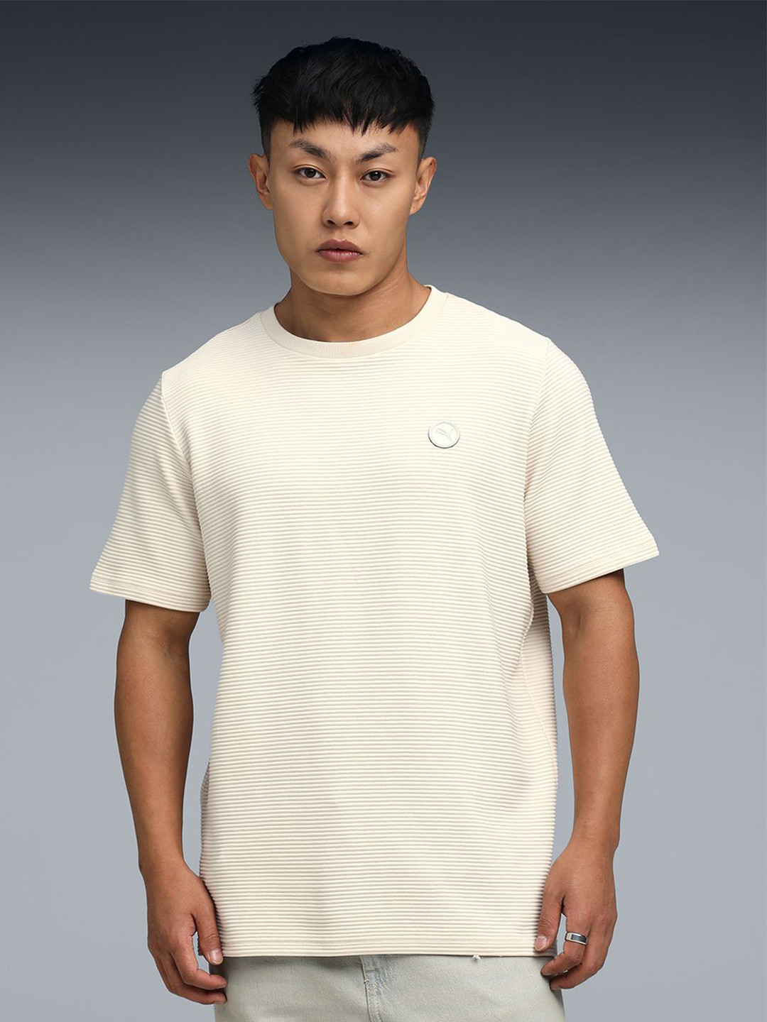 Puma Wardrobe Essentials Men's Ottoman Knit Tee