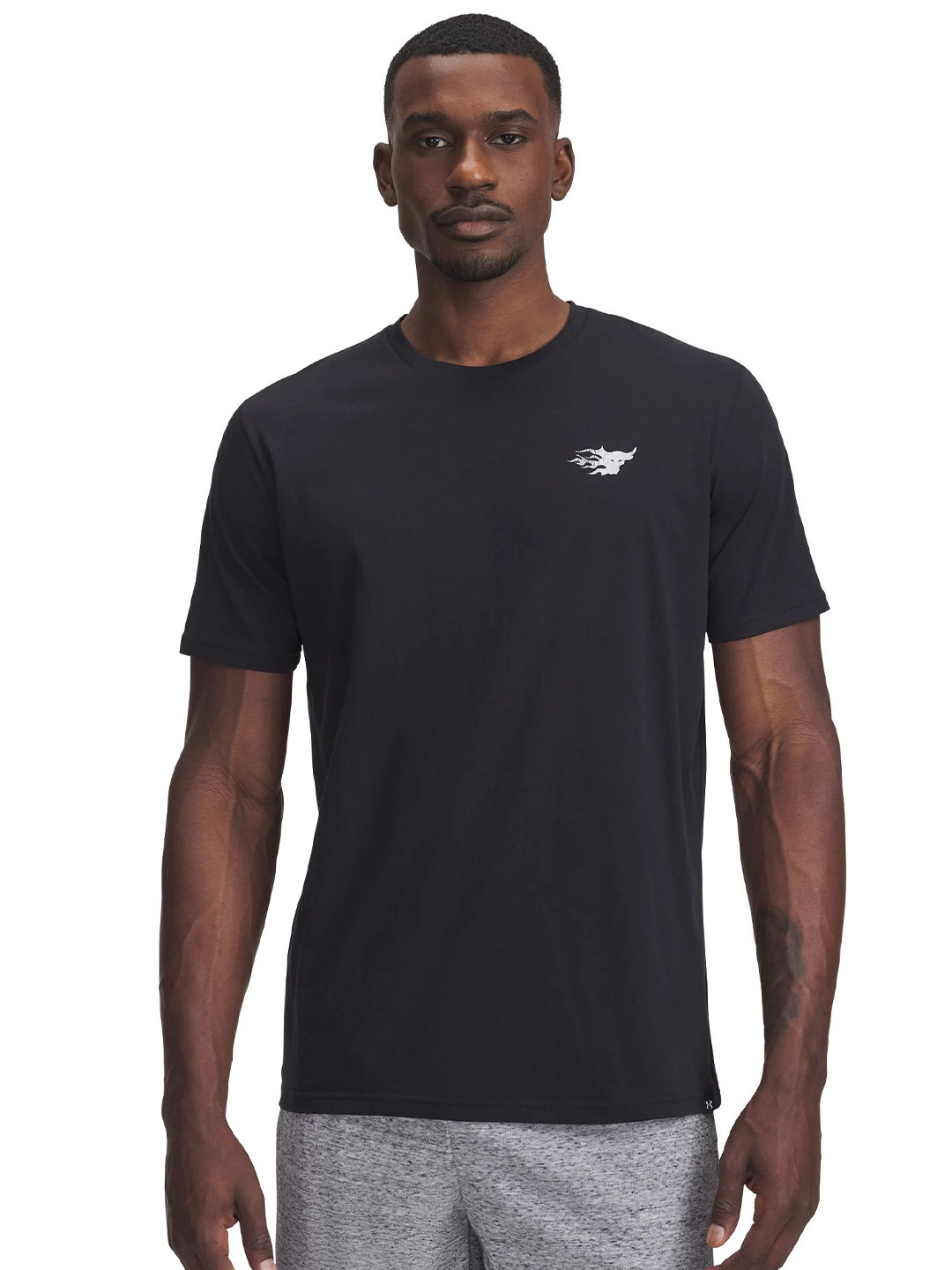 UNDER ARMOUR Graphic Printed Round Neck Relaxed-Fit T-Shirt