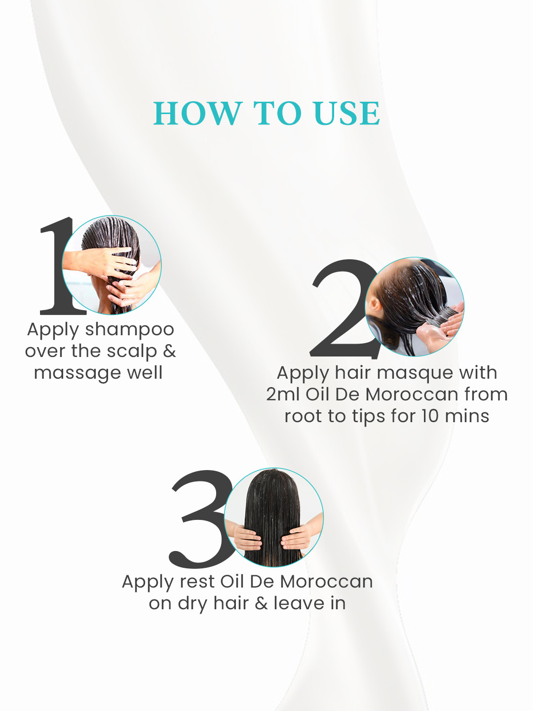 O3 Oil De Moroccan Hair Spa Kit with Argan Oil Hair Mask for All Hair - Image 7