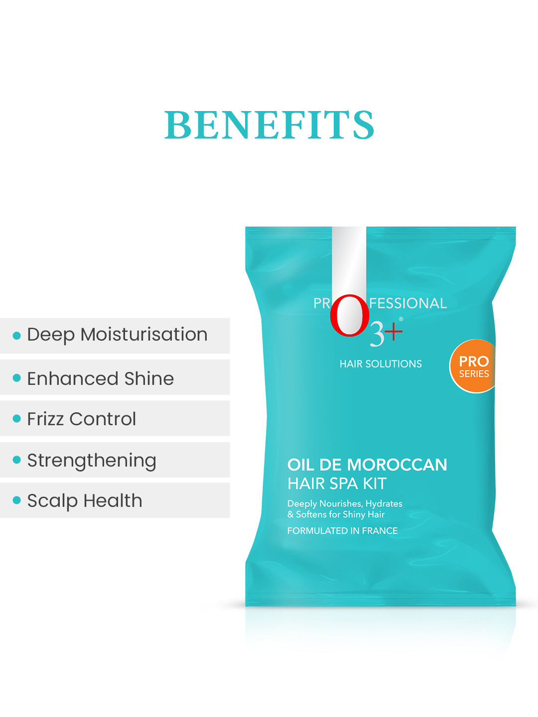O3 Oil De Moroccan Hair Spa Kit with Argan Oil Hair Mask for All Hair - Image 5