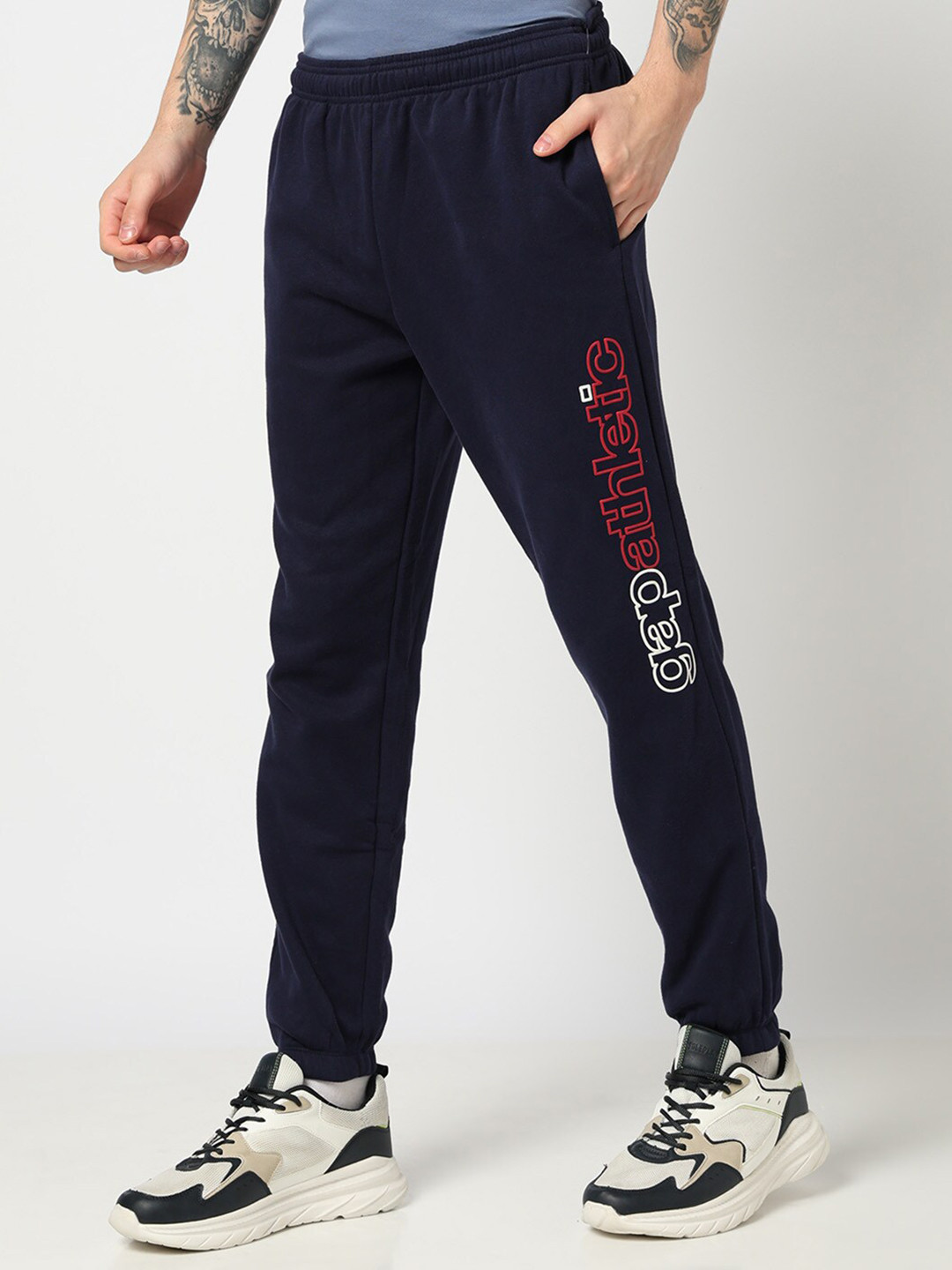 GAP Men Brand Logo Printed Jogger