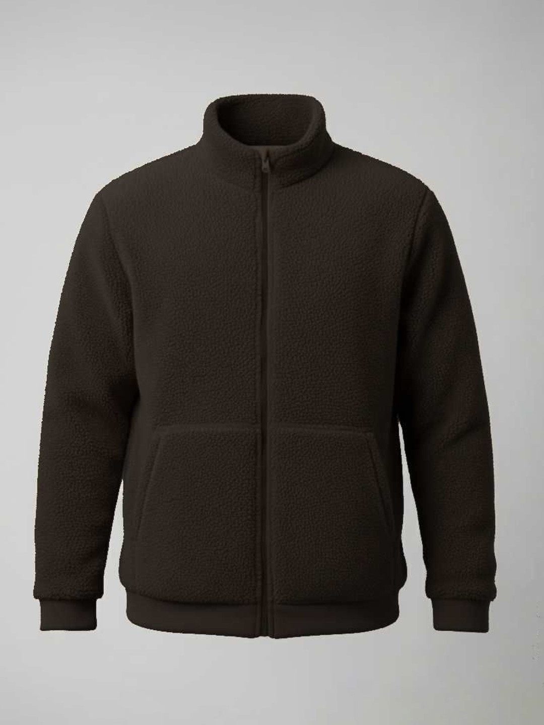 fashlook Men Fleece Padded Jacket - Image 3