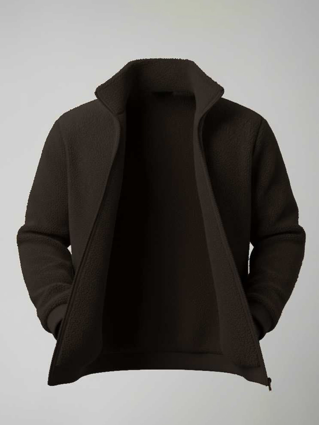 fashlook Men Fleece Padded Jacket - Image 6