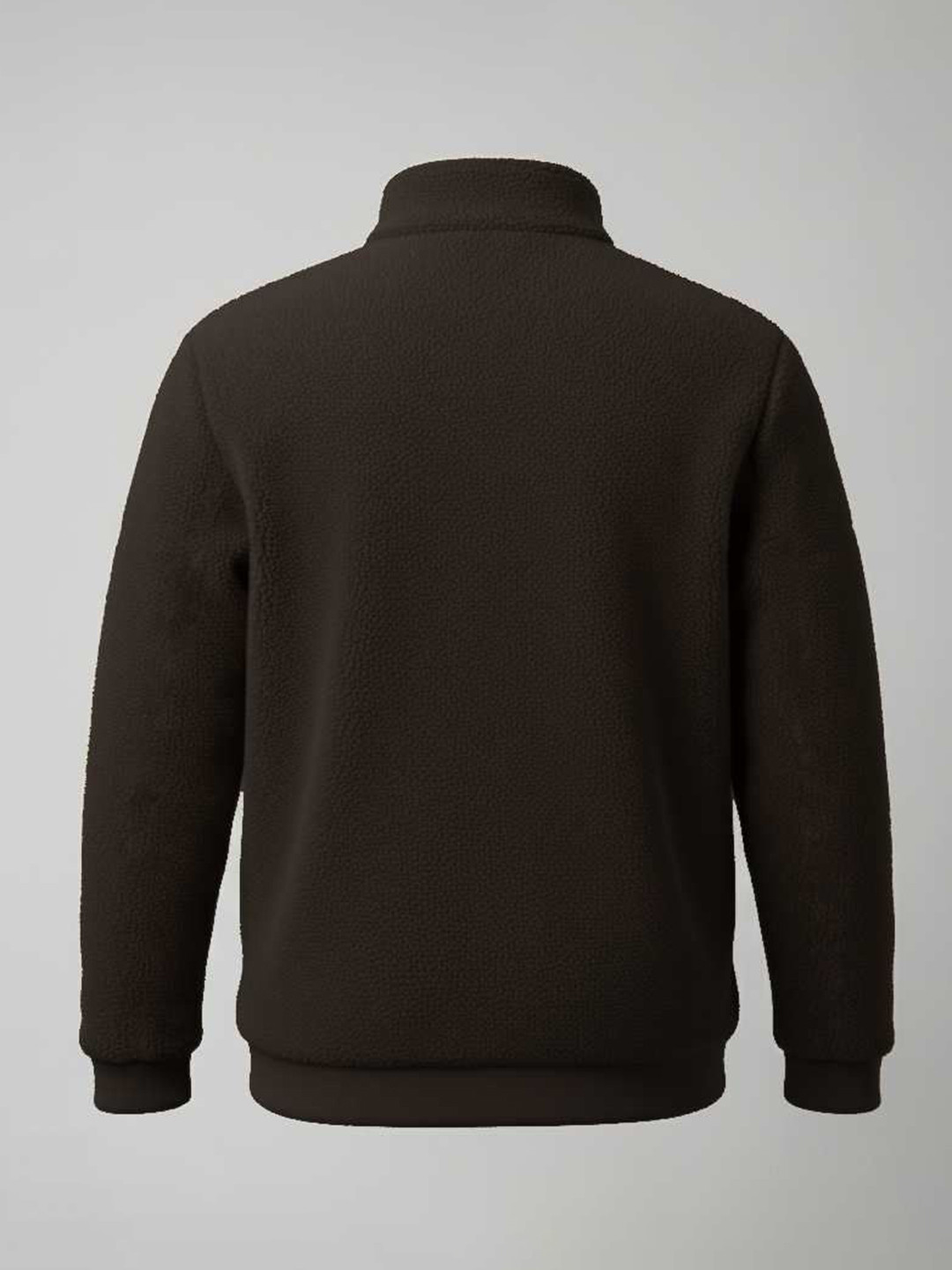fashlook Men Fleece Padded Jacket - Image 5