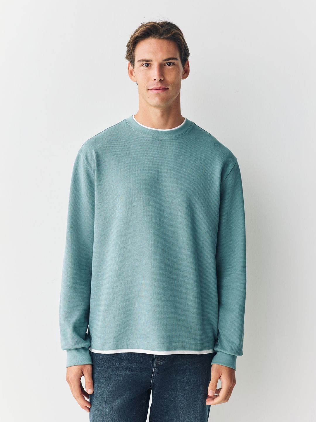 NEXT Solid  Round Neck T-shirt