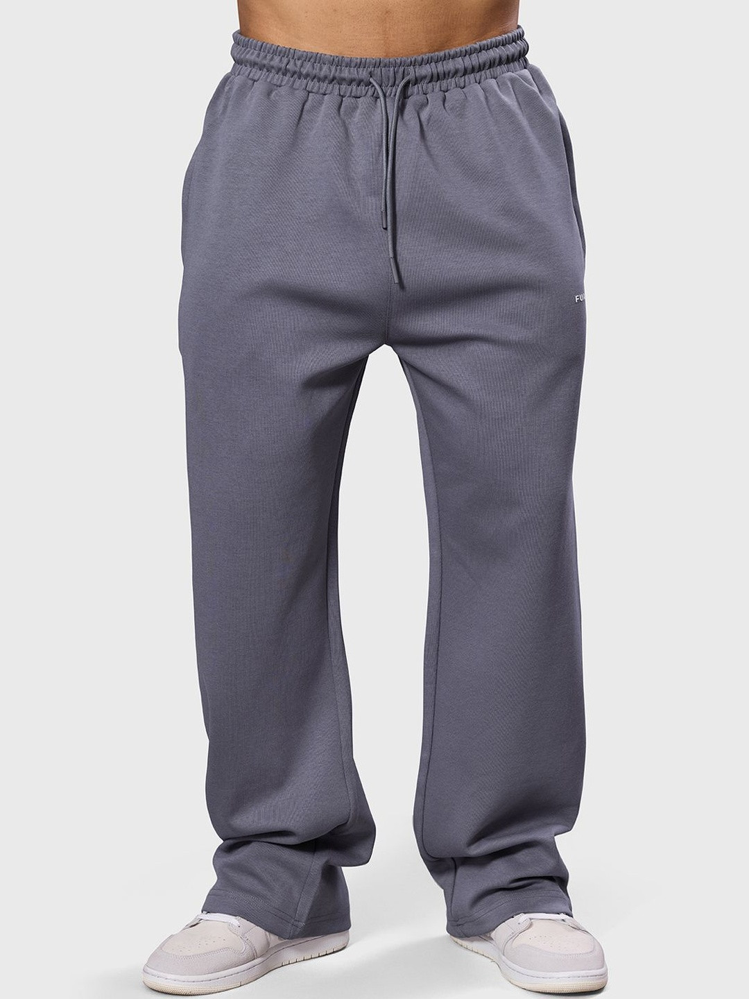 FUAARK Men Oversized-Fit Cotton Track Pants