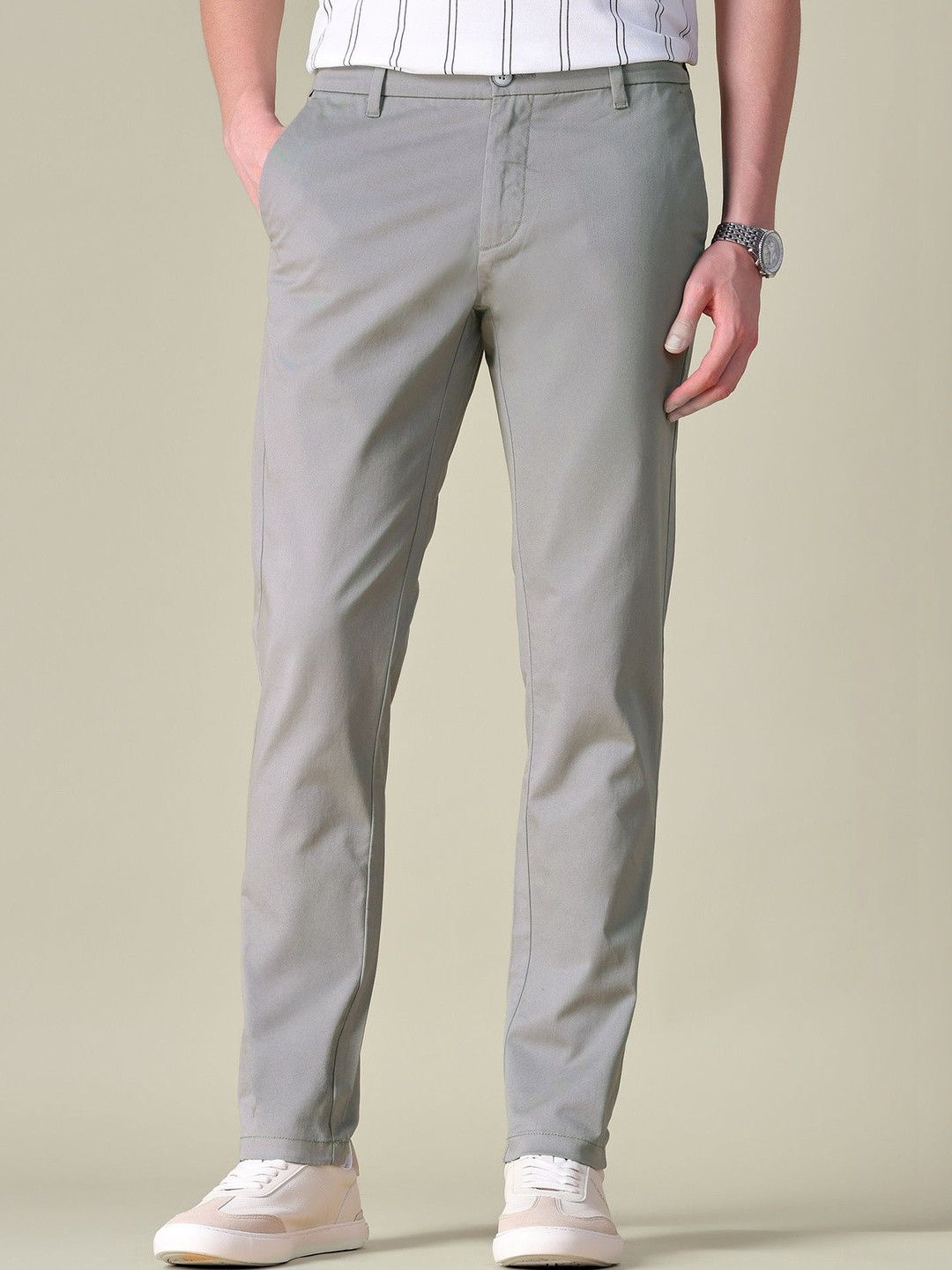 U.S. Polo Assn. Men Slim Fit Chinos Trousers
