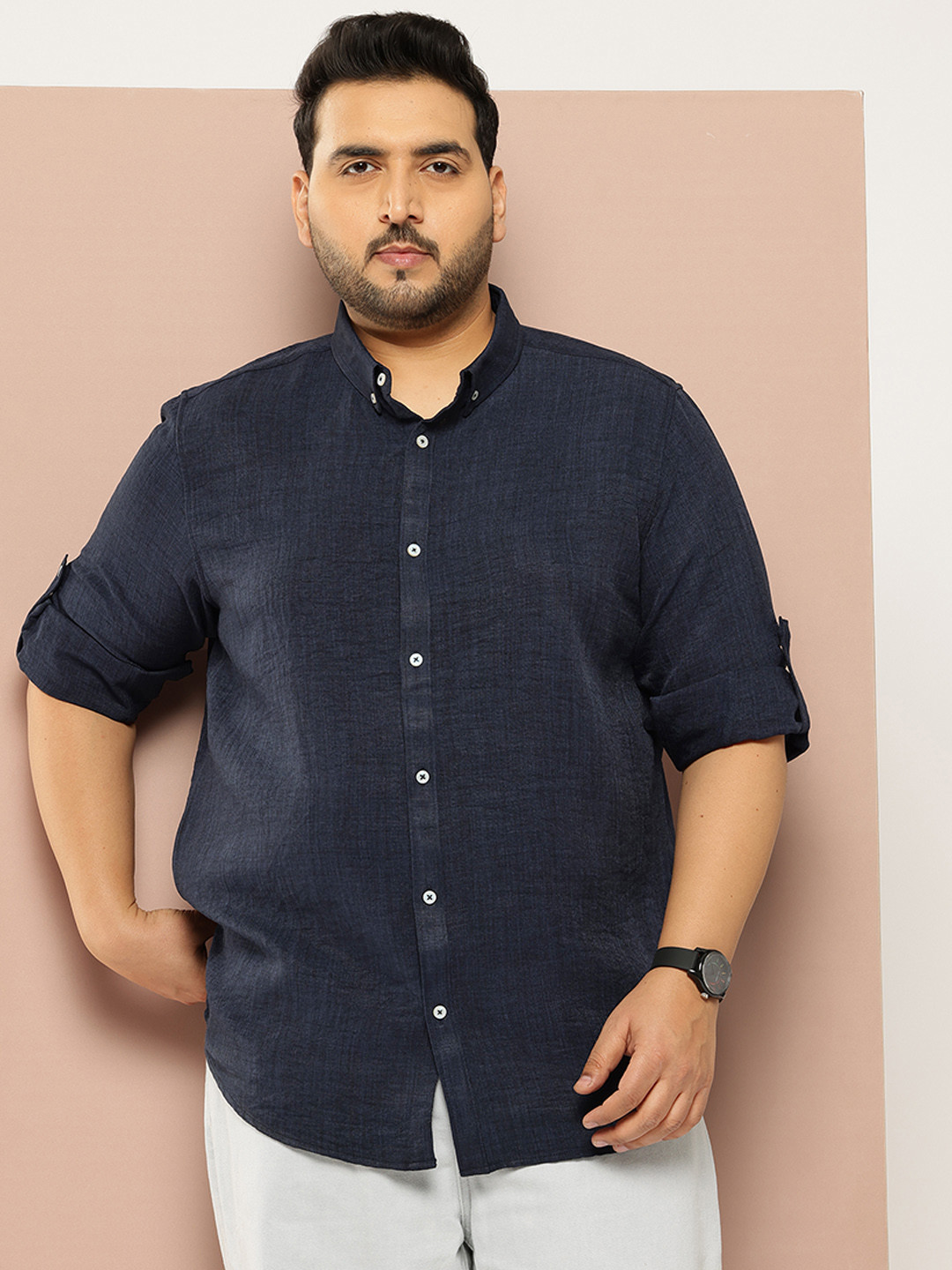 Thomas Scott Plus Size Classic Casual Shirt - Image 3