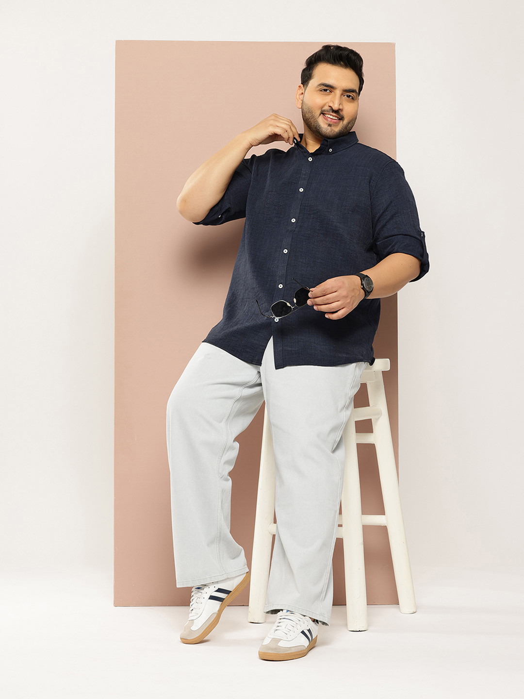 Thomas Scott Plus Size Classic Casual Shirt - Image 5