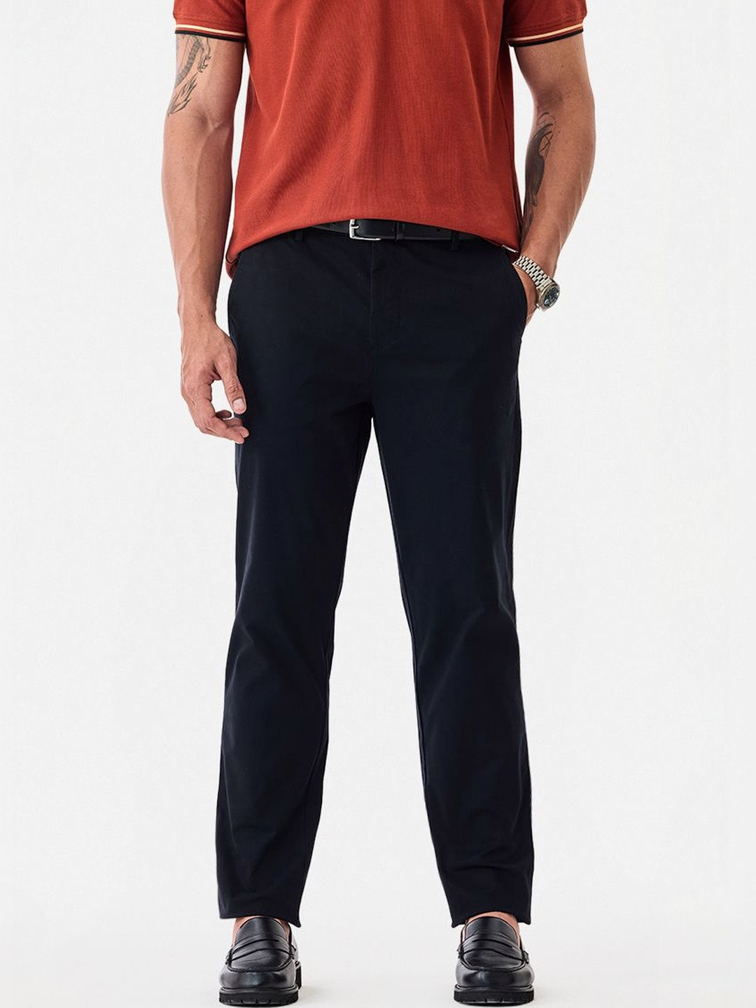 Snitch Slim Fit Chino Trousers