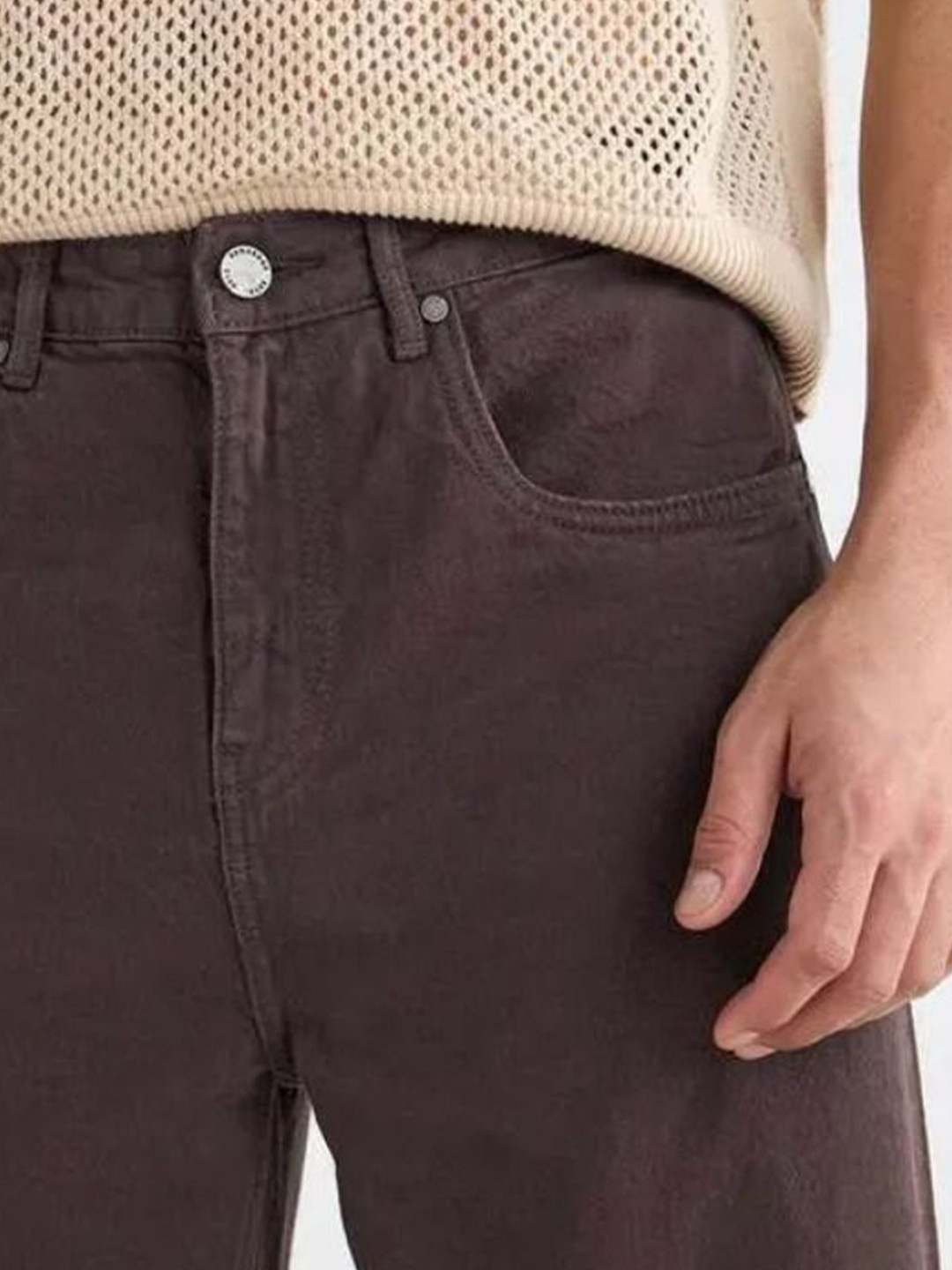 me Queen Men Flared Mid-Rise Jeans - Image 4