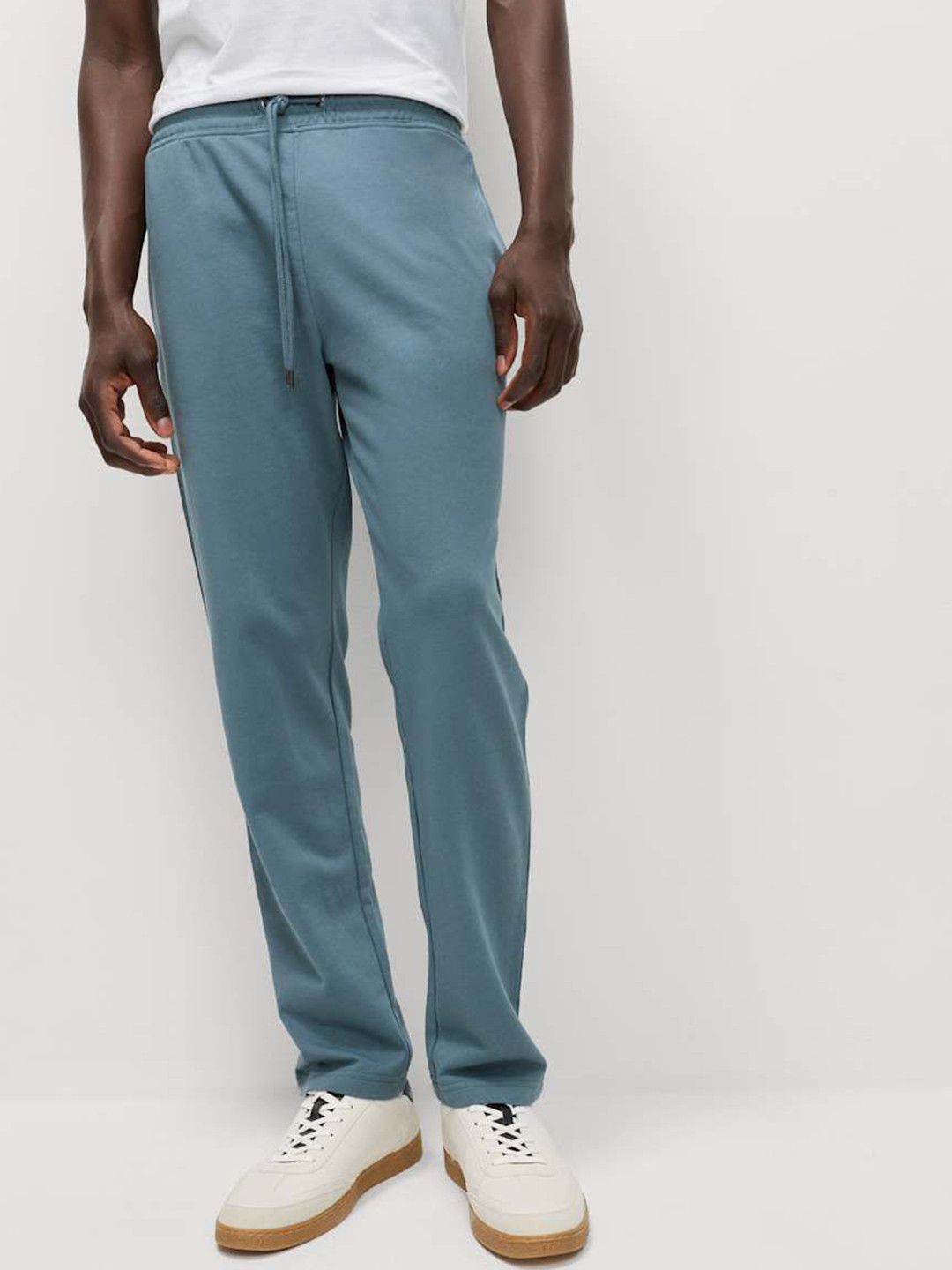 Marks & Spencer Men Straight-Fit Mid-Rise Track Pant