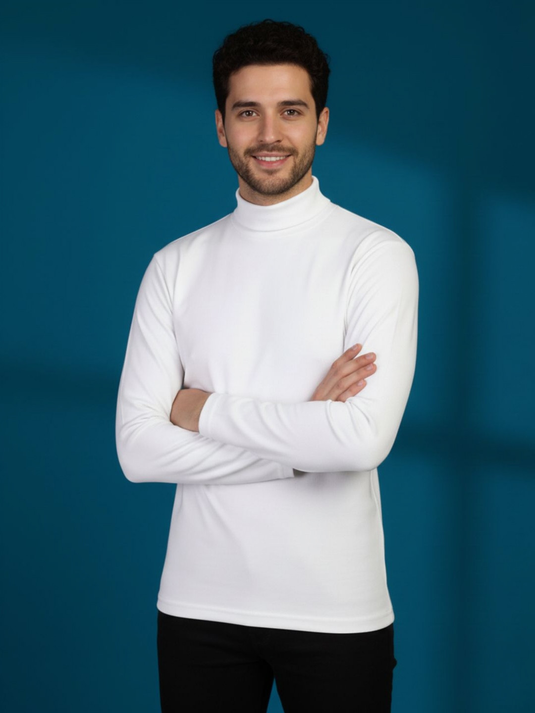Mast & Harbour Turtle Neck T-Shirt