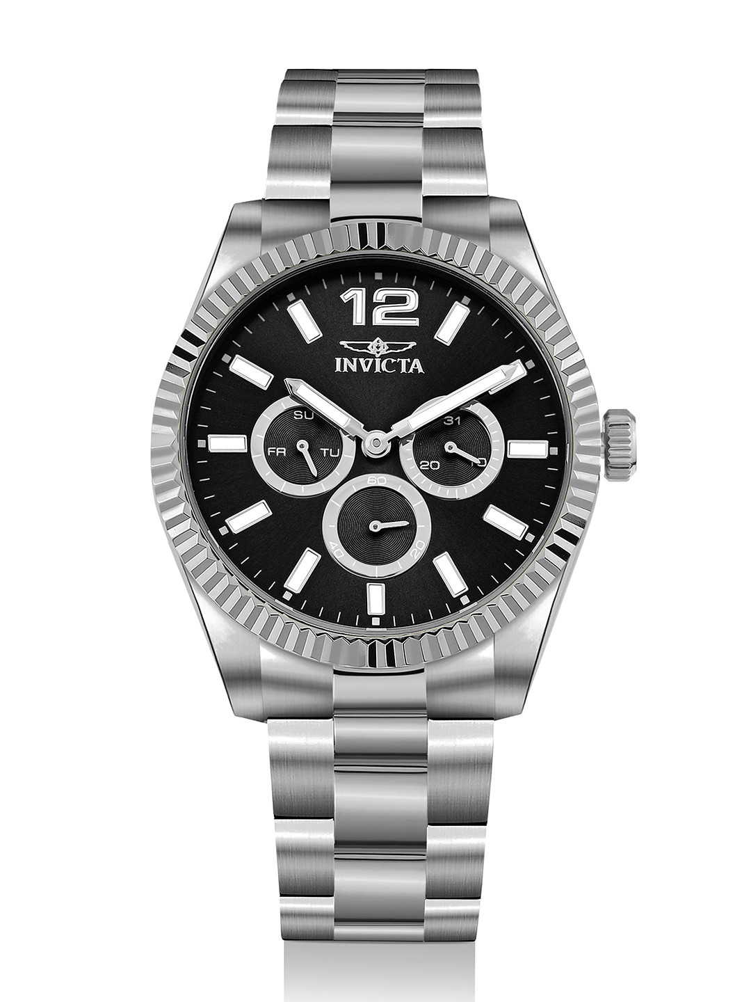 Invicta Specialty Men Dial & Stainless Steel Bracelet Style Straps Analogue Watch 49511