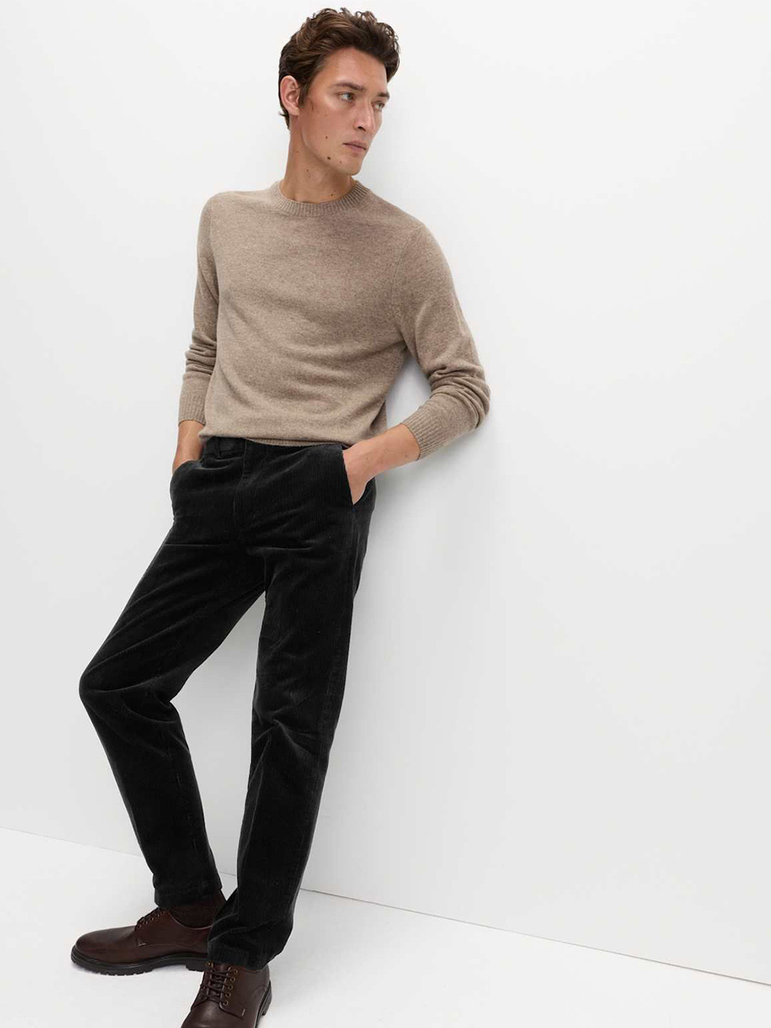 Marks & Spencer Regular Fit Cotton Rich Luxury Cord Chinos