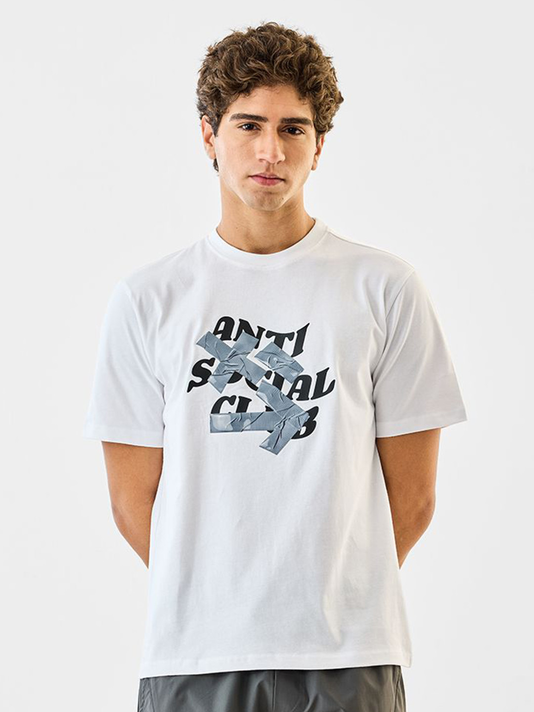 Snitch Men Typography Printed Round Neck Pure Cotton T-shirt
