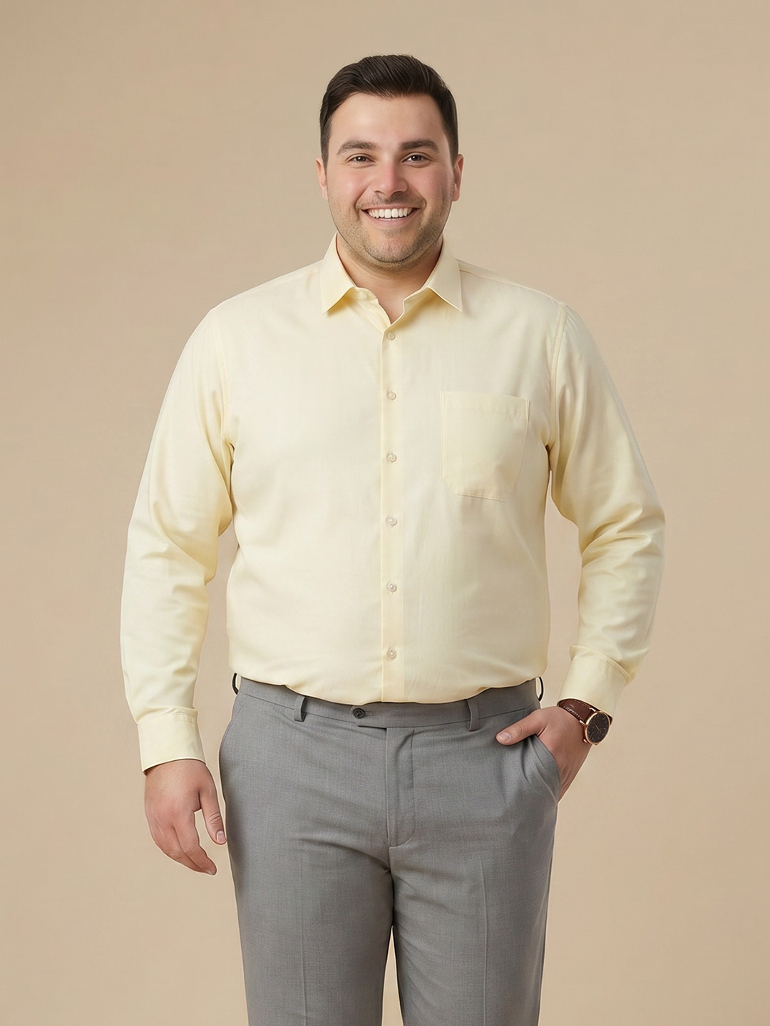 Thomas Scott Plus Size Pure Cotton Formal Shirt