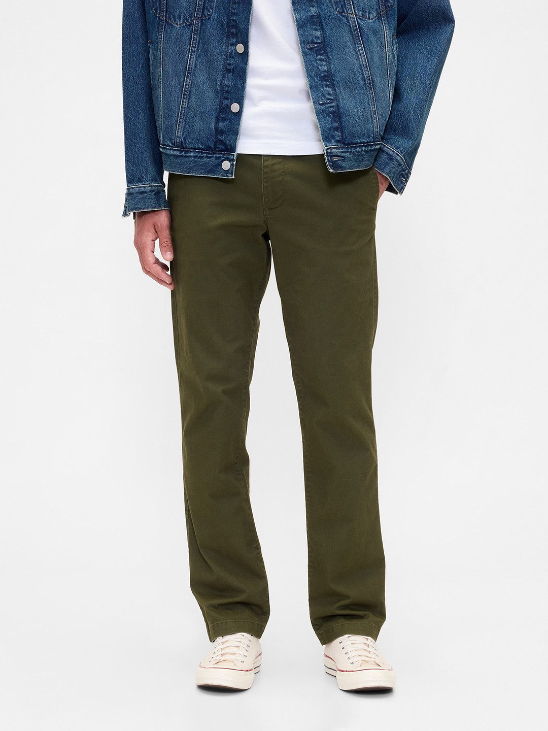 GAP Men Mid Rise Chinos Trousers