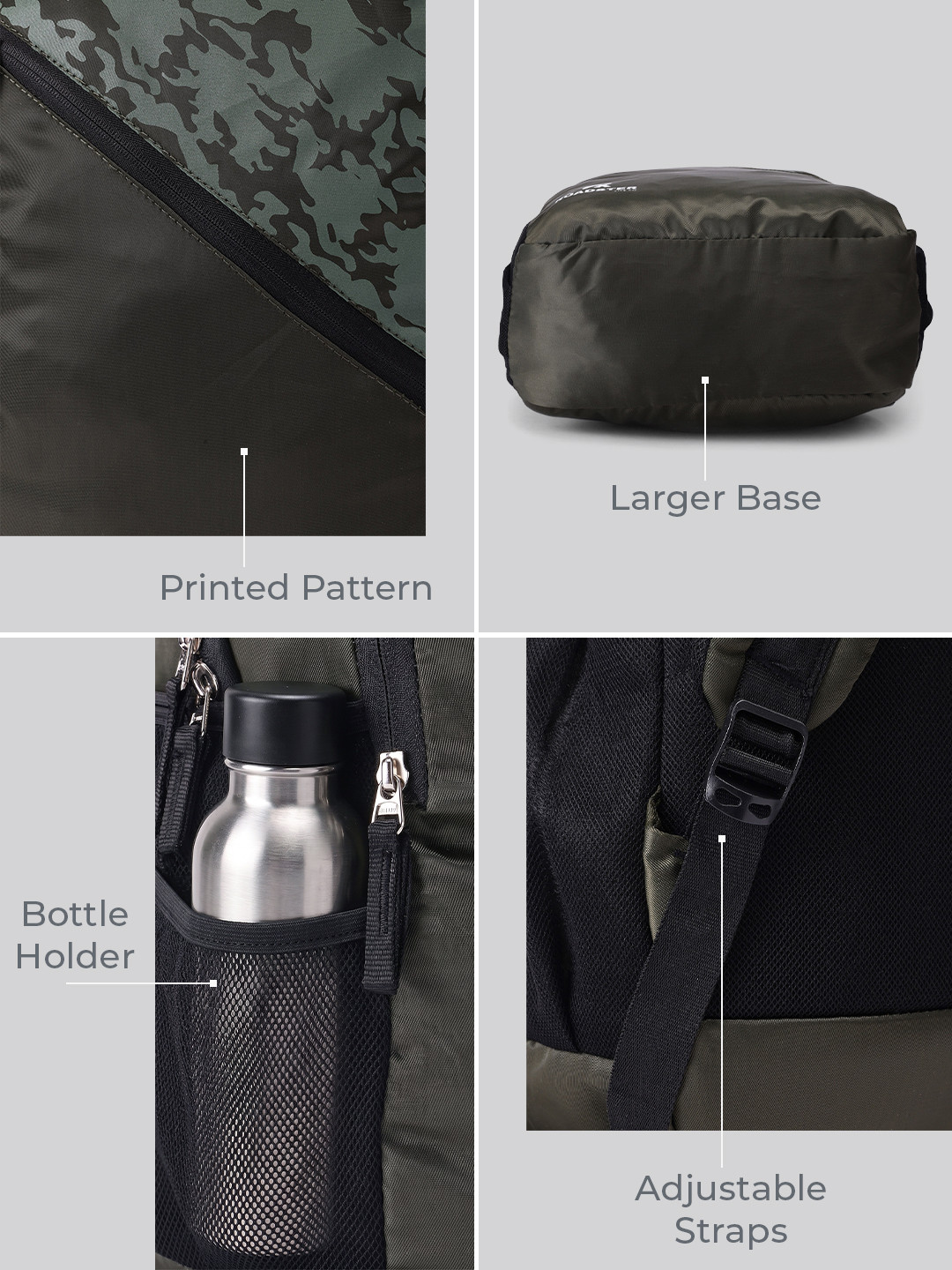 The Roadster Life Co. Men Camouflage Backpack - Image 6